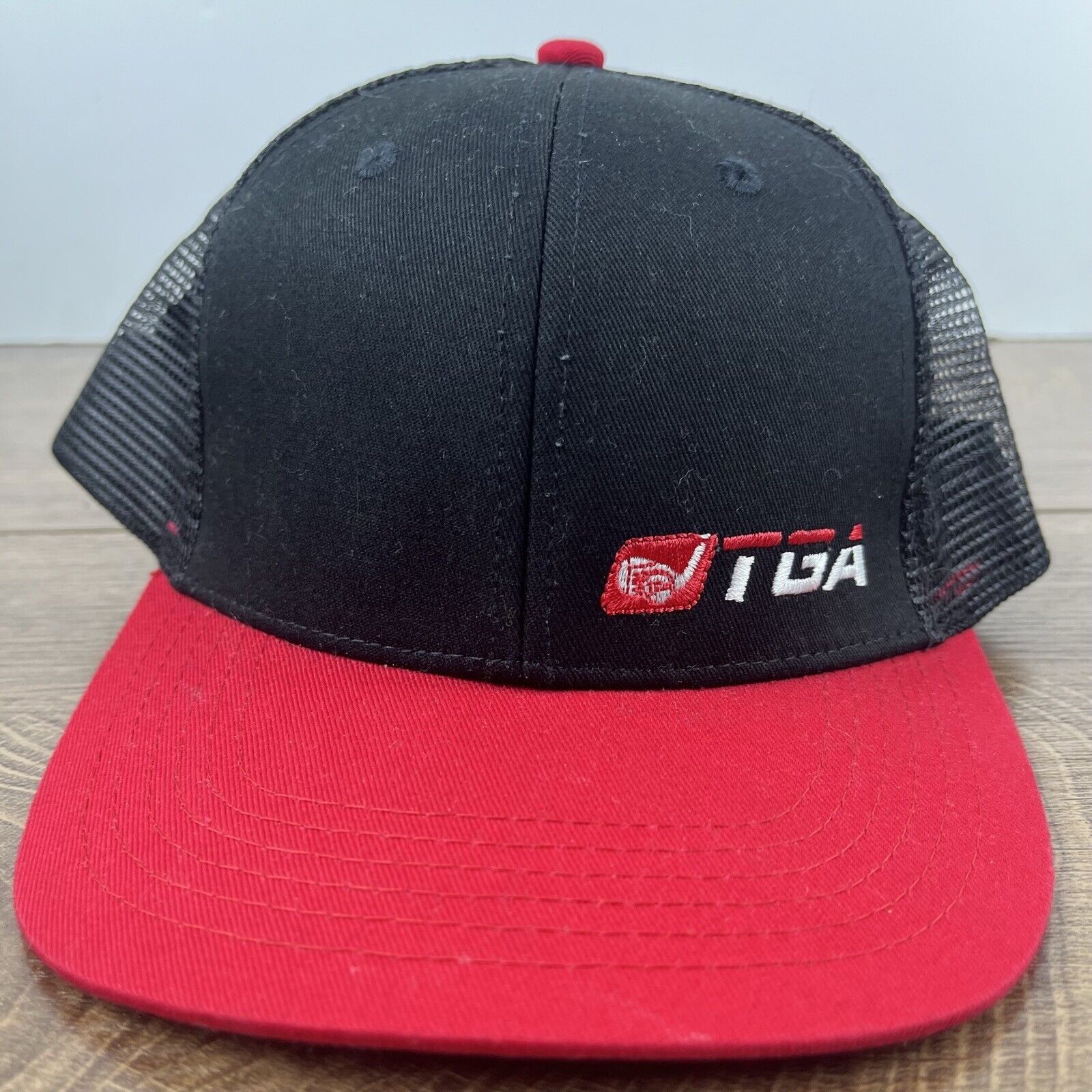 Other TGA Golf Hat TGA Snapback Hat Black Hat Adjustable Black Adu Size ONE SIZE - 6 Thumbnail