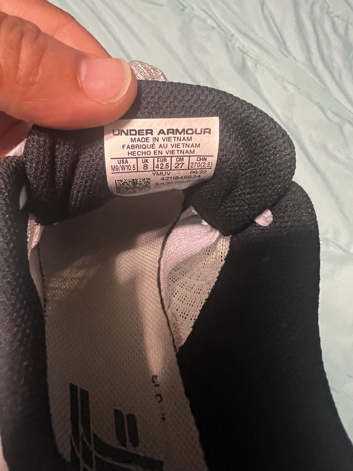 Under Armour UA U Kick Sprint 4 Size US 9.5 / EU 42-43 - 5 Thumbnail