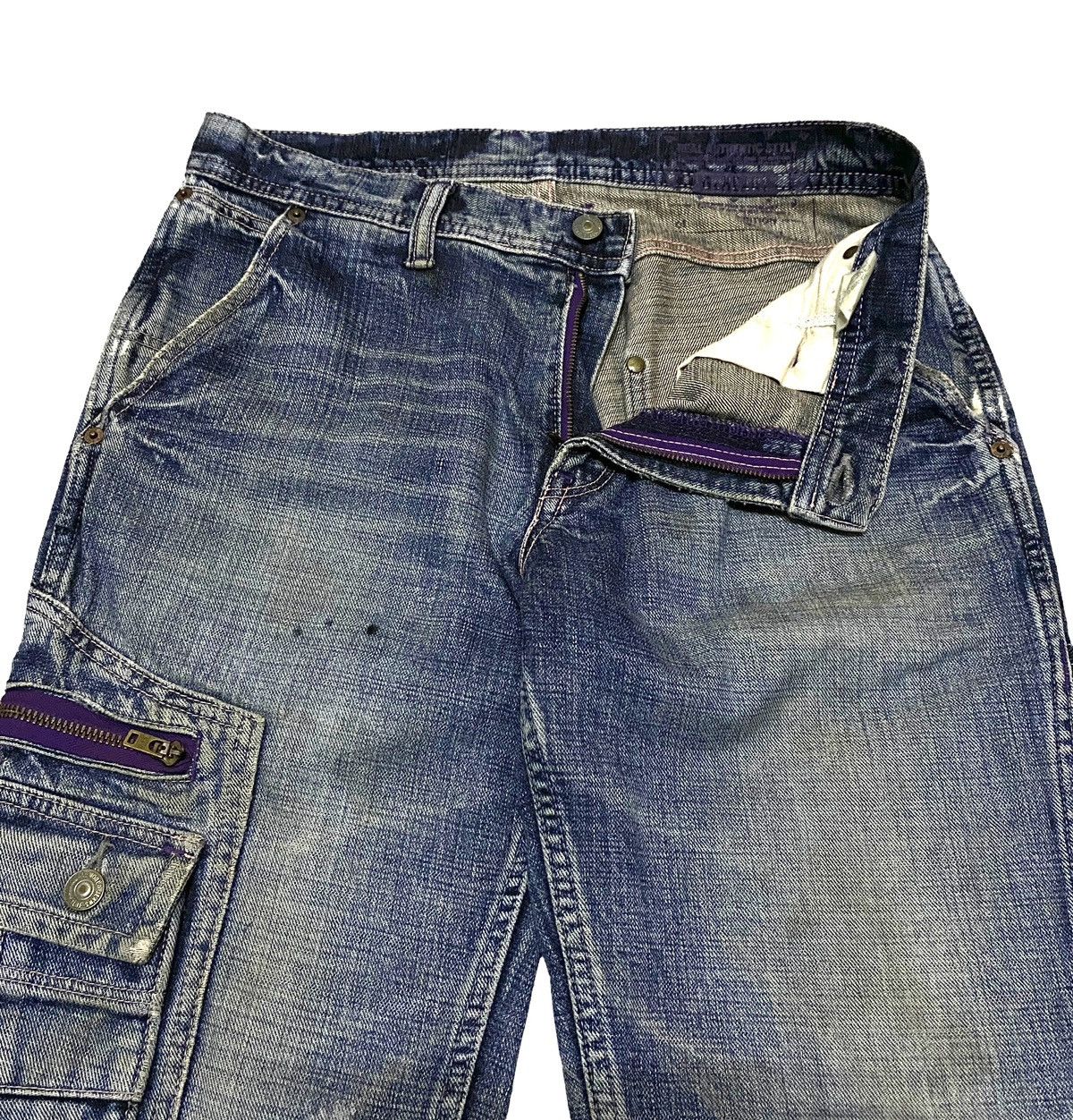 If Six Was Nine × Japanese Brand Rare Design Vintage Japanese Brand Tactical Jeans 1990s Size US 32 / EU 48 - 6 Thumbnail