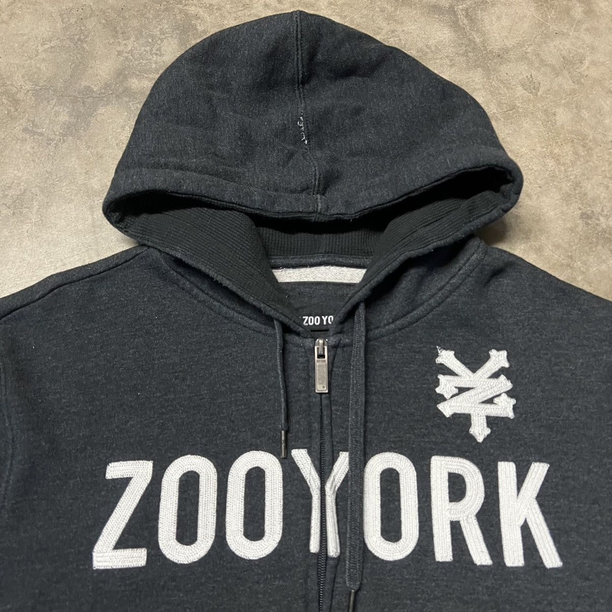 Vintage × Zoo York Vintage 2000’s Y2K Zoo York Full-Zip Hoodie Sweater Size US XL / EU 56 / 4 - 1 Thumbnail