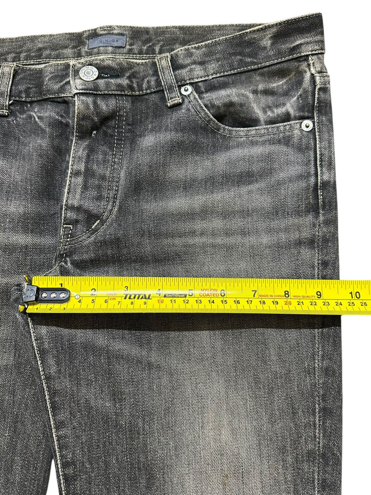 14th Addiction Vintage Japanese Brand Faded Stone Wash Style Bootcut Jeans Size US 31 - 15 Thumbnail