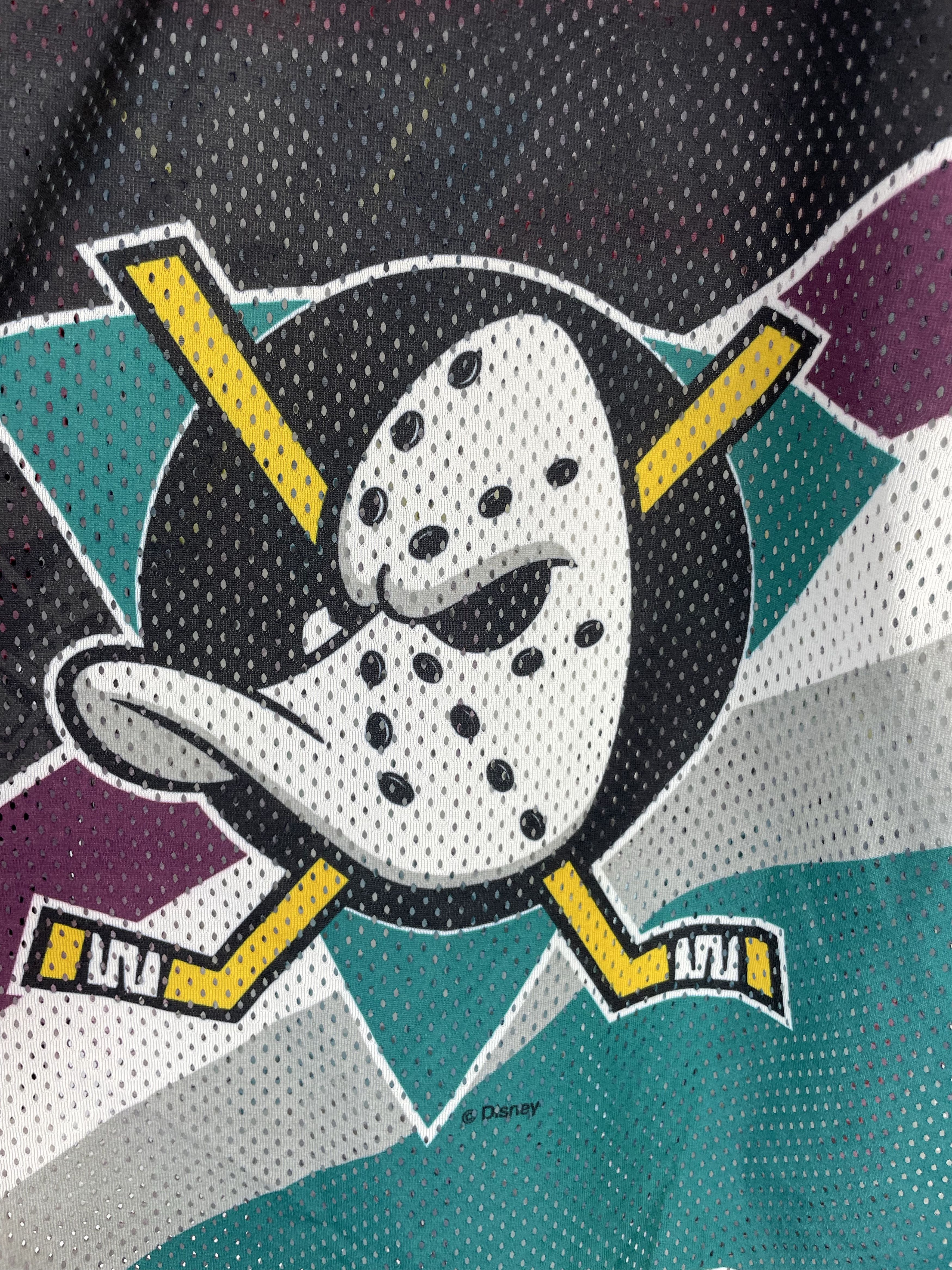 Ccm Vintage CCM/Disney Mighty Ducks Jersey Size US M / EU 48-50 / 2 - 8 Thumbnail