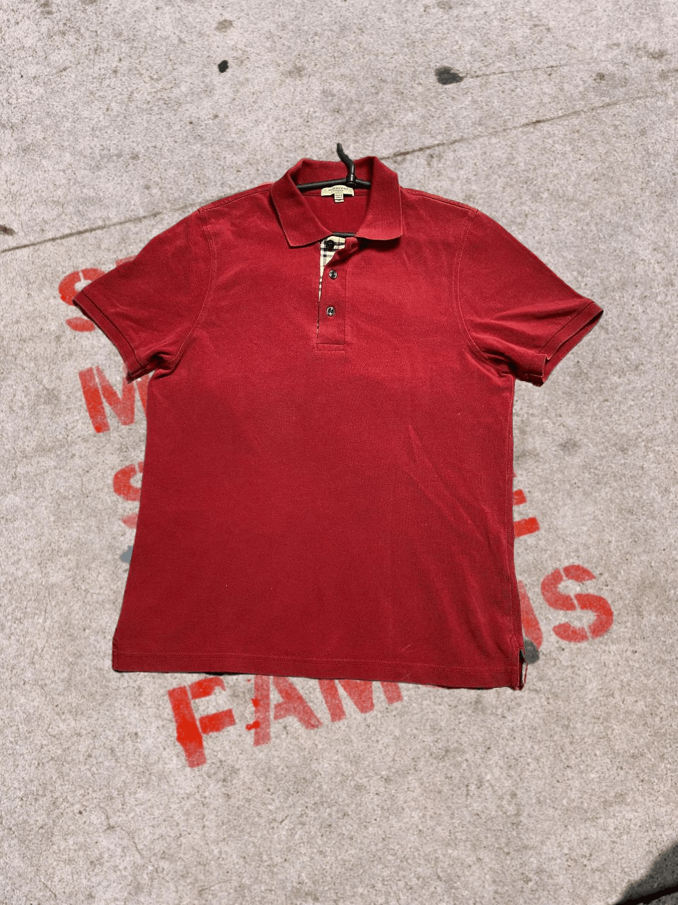 Burberry Vintage Burberry Mens Polo STREETWEAR Size US M / EU 48-50 / 2 - 1 Thumbnail