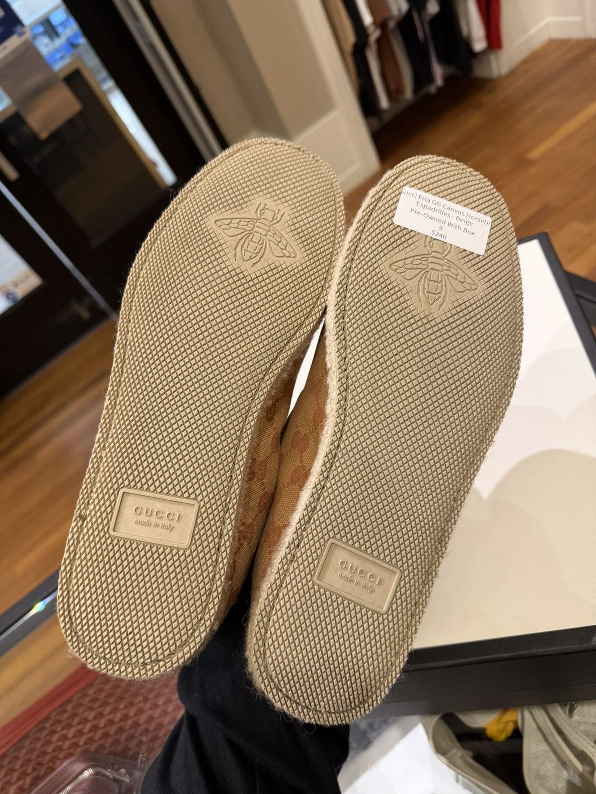 Gucci Gucci Fria GG Canvas Horsebit Espadrilles Size US 9 / EU 42 - 7 Thumbnail