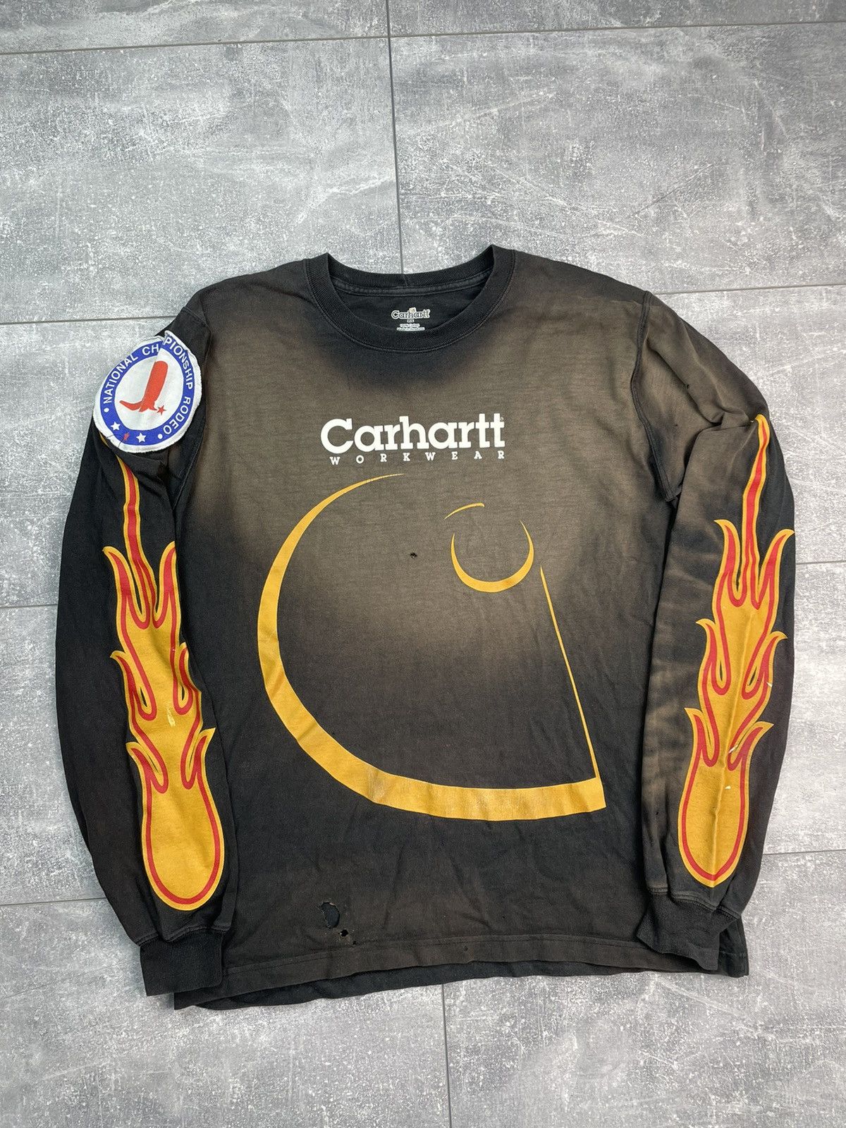 Carhartt × Vintage Carhartt Long Sleeve Custom Made Vintage Size US M / EU 48-50 / 2 - 2 Thumbnail