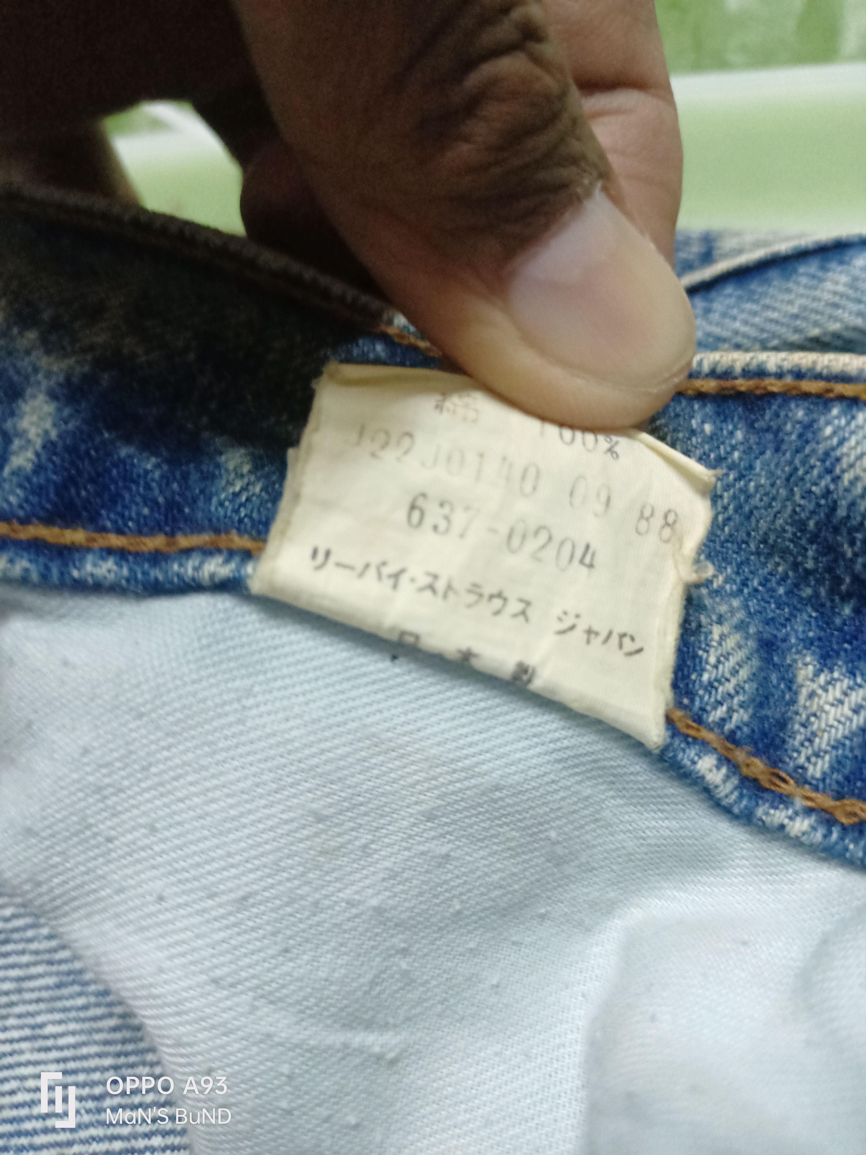 Levi's Vintage Clothing Distressed Levi's Acid Wash Size US 33 - 12 Thumbnail