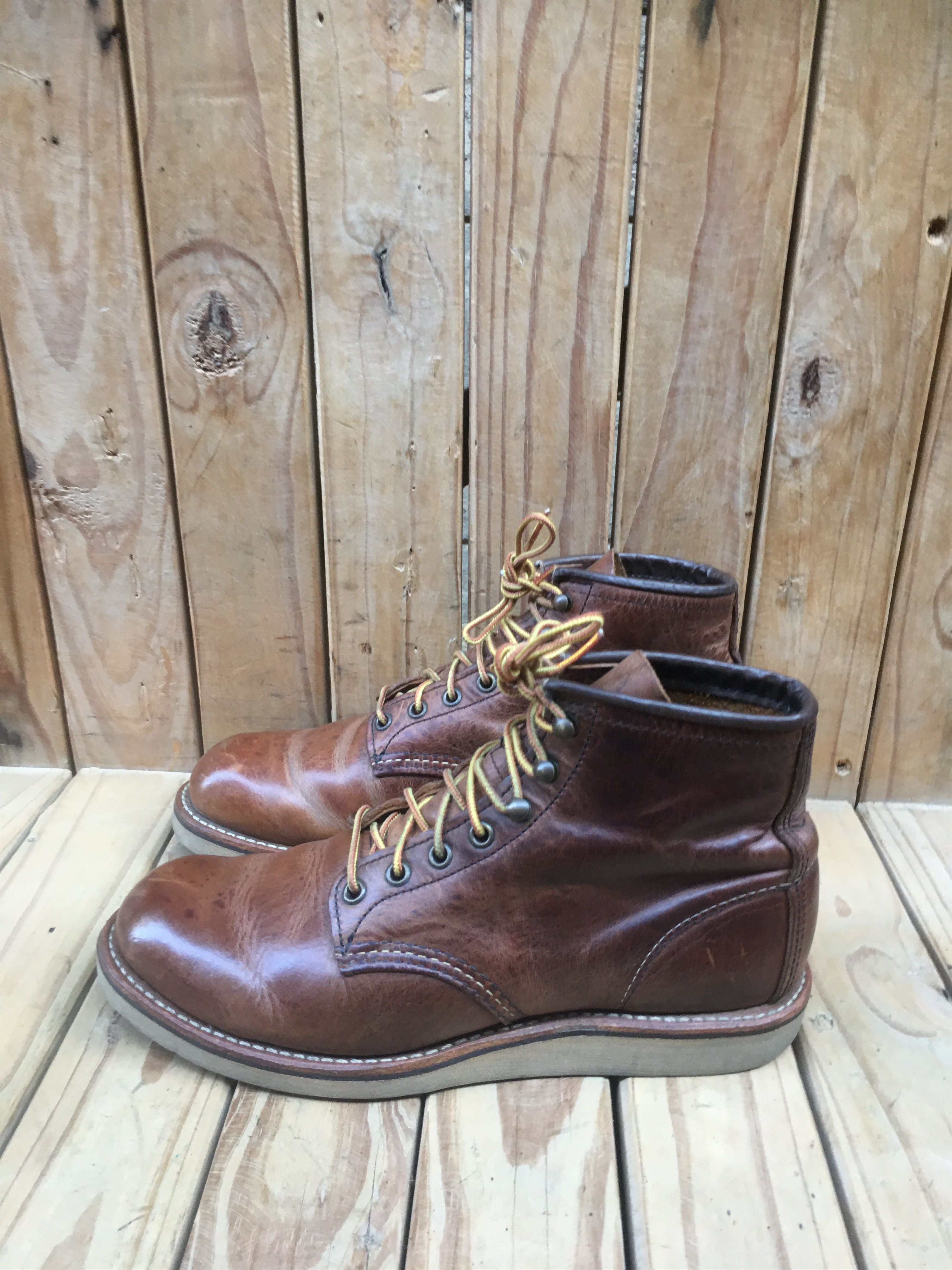 Red Wing Red Wing 2950 Rover Brown Rough and Tough leather boots US 8 Size US 8 / EU 41 - 11 Thumbnail
