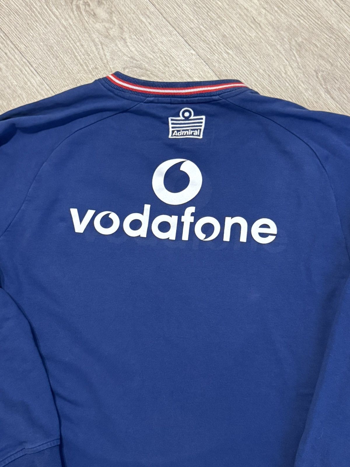 Vintage 🔷Rare Vintage Admiral England Cricket Vodafone Sweatshirt🔷 Size US XL / EU 56 / 4 - 9 Thumbnail