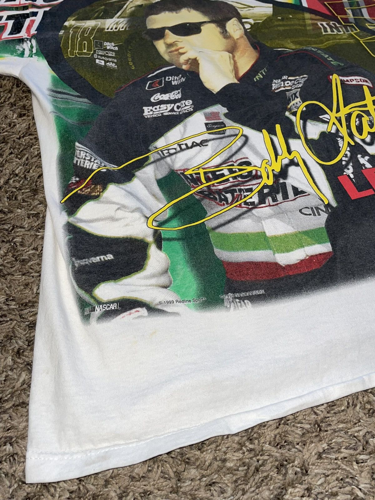 Chase Authentics × NASCAR × Vintage Vintage Nascar AOP Bobby Labonte T-Shirt Size US L / EU 52-54 / 3 - 9 Thumbnail
