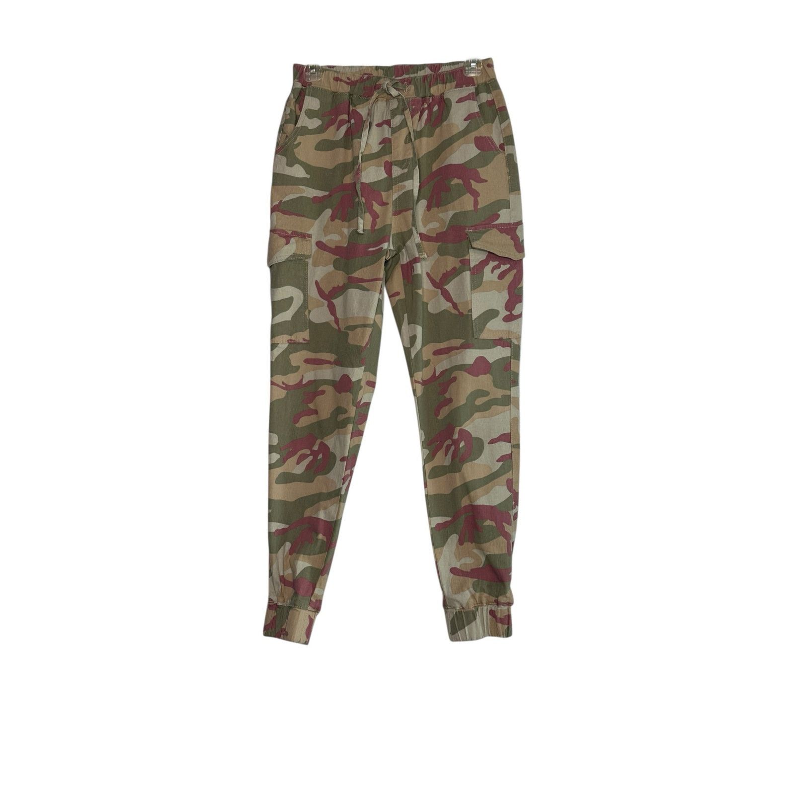 Almost Famous Almost Famous camo cargo pull on pants size medium Size 28" / US 6 / IT 42 - 2 Thumbnail