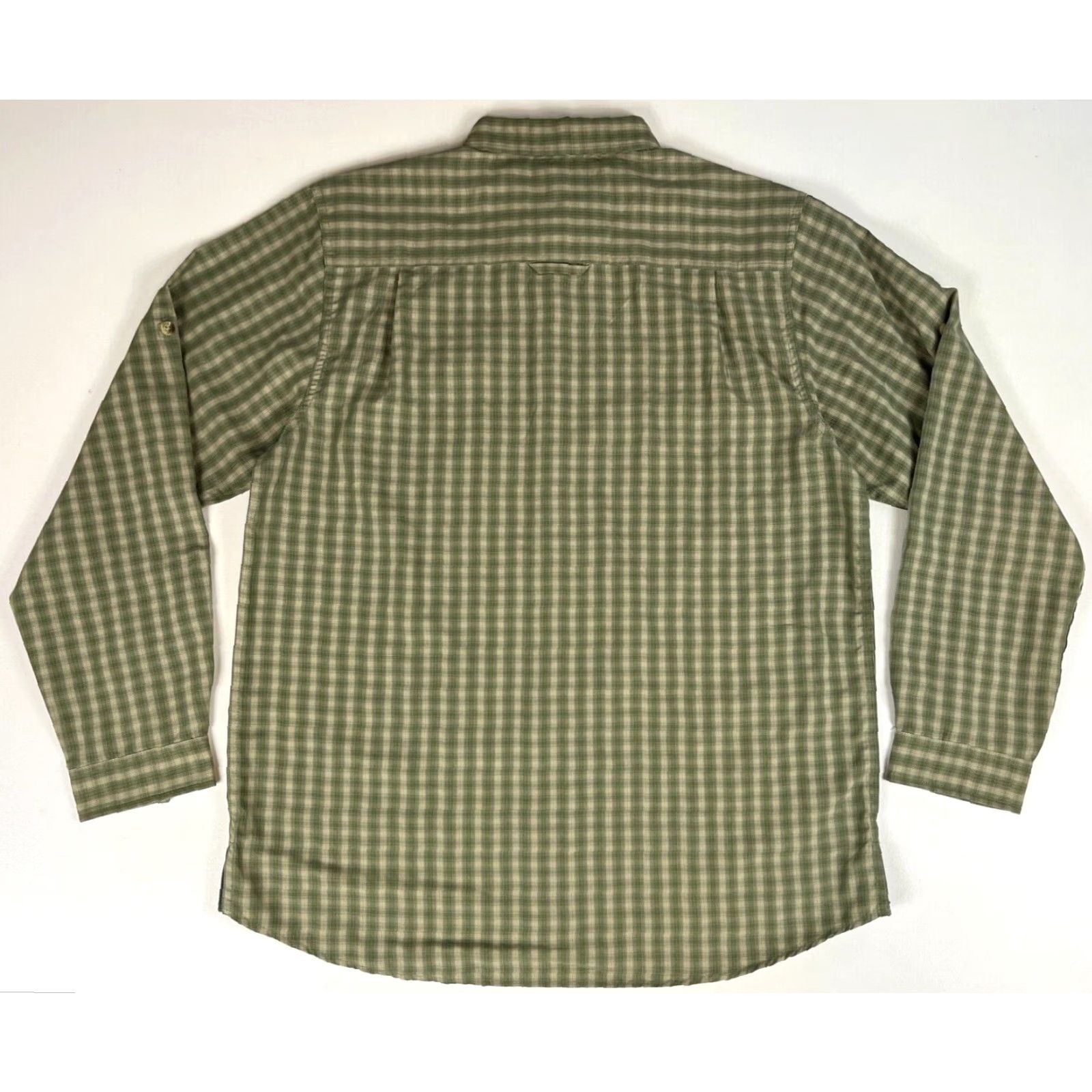 The North Face VINTAGE The North Face Button-Up Shirt Plaid Roll Up Sleeves Sz L Mens Size US L / EU 52-54 / 3 - 3 Thumbnail