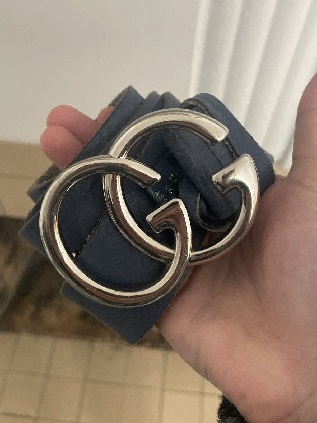 Gucci Rare alessandro michele era GG Marmont gucci belt Size 34 - 6 Thumbnail