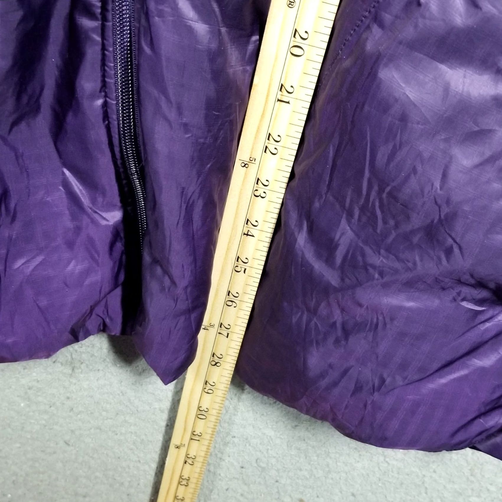 Vintage Columbia Omni-Heat Jacket Womens Plus Size 1X Purple Puffer Mid Length Hooded Zipped Pockets Exterior Polyester Outer Shell Winter Casual Travel Size XL / US 12-14 / IT 48-50 - 5 Thumbnail