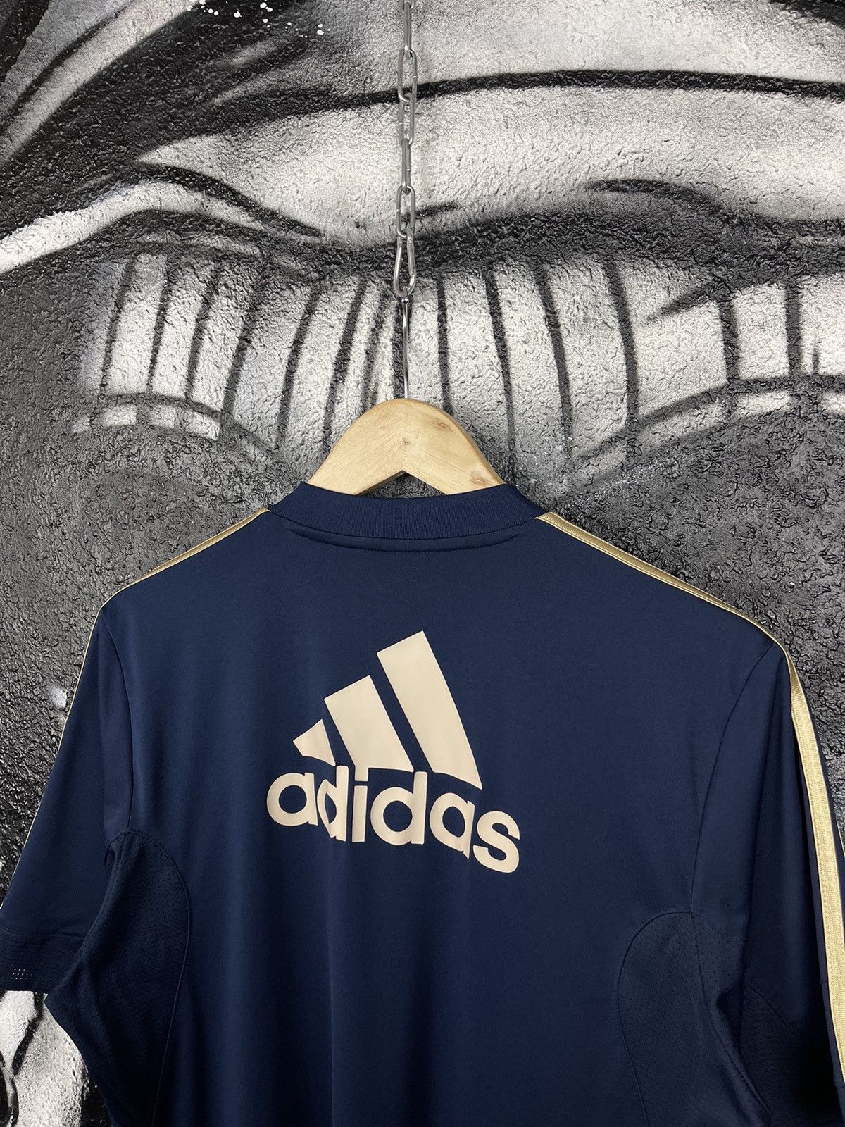 Adidas Adidas Chelsea FC Vintage Navy Blue Soccer Jersey T-Shirt Size Medium Size US M / EU 48-50 / 2 - 7 Thumbnail