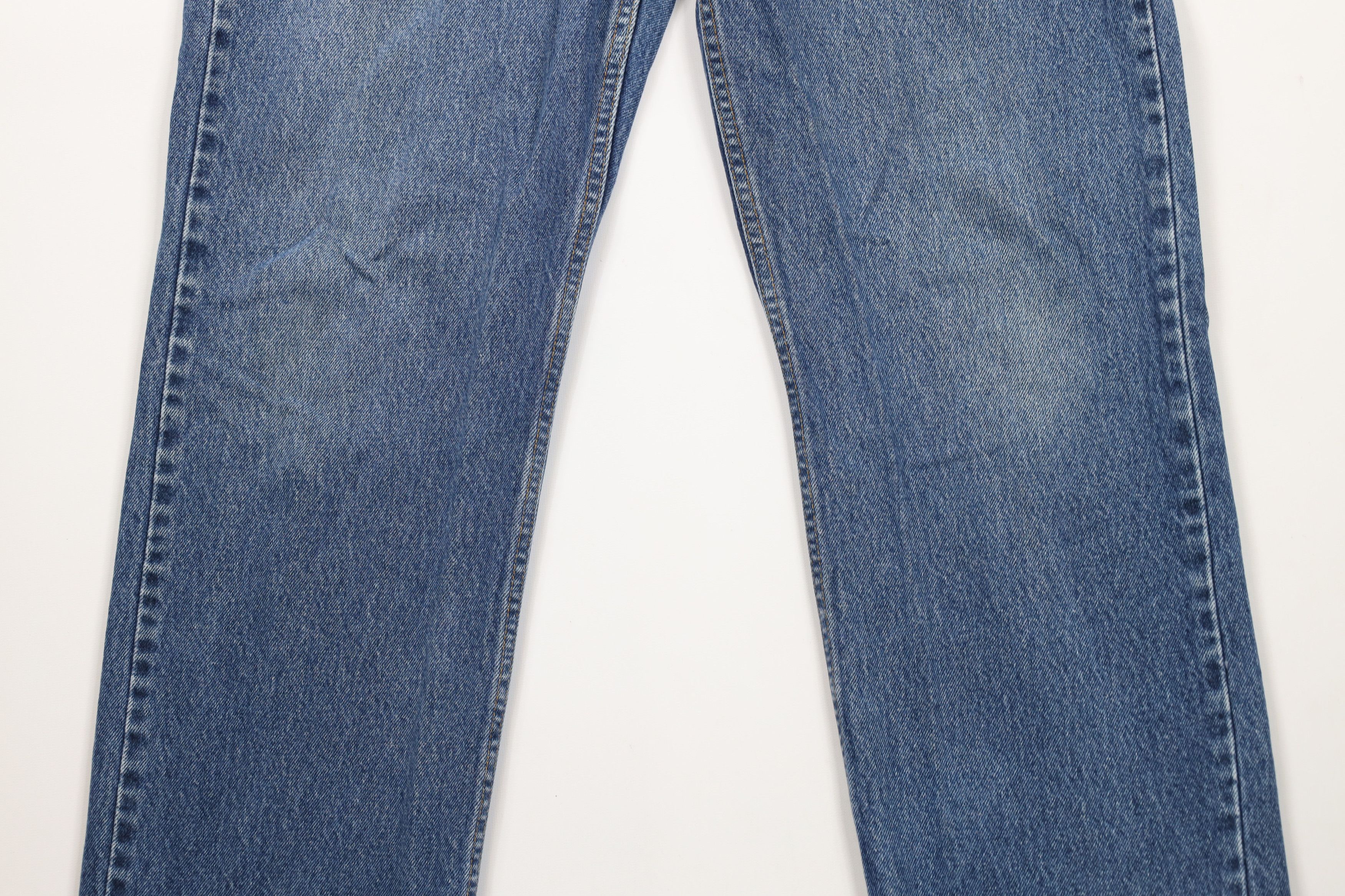 Levi's × Vintage Vintage 90s Levis 505 Regular Fit Denim Jeans Blue Cotton Size US 34 / EU 50 - 3 Thumbnail
