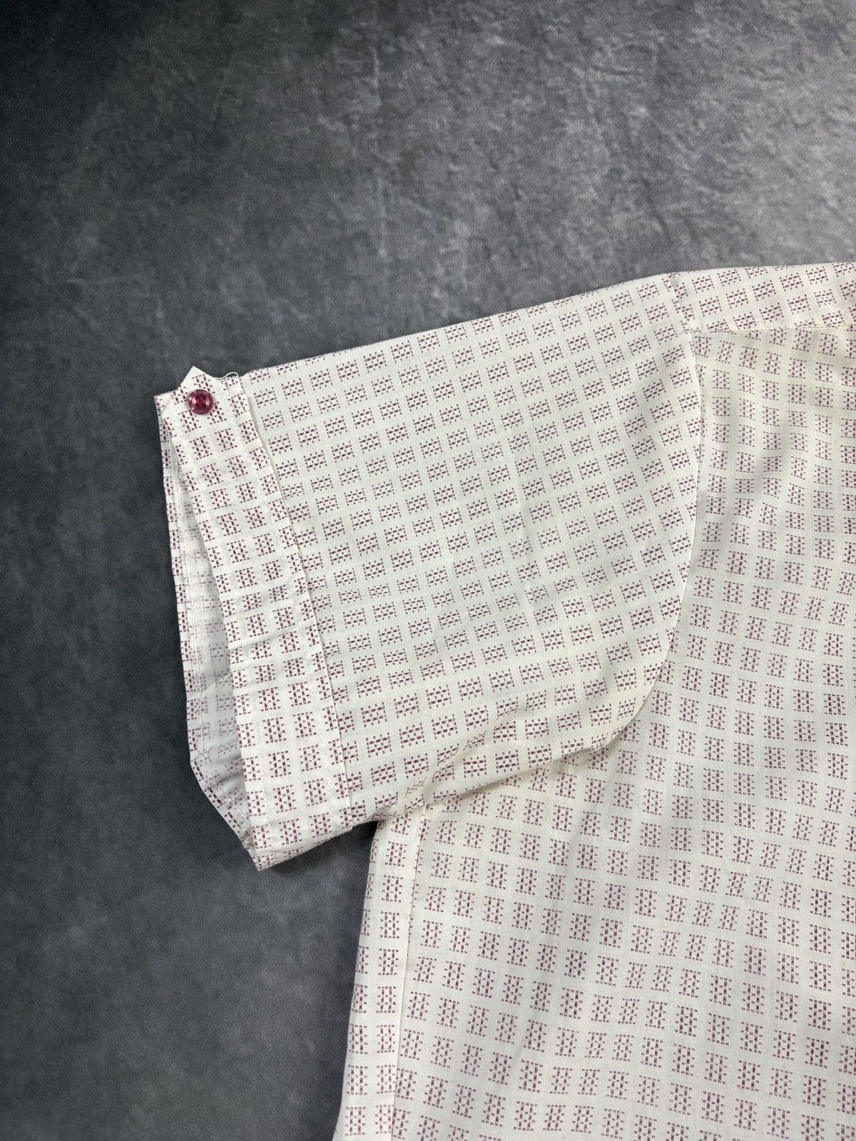 Vintage 1960s Vintage Shortsleeve Shirt Pattern Perma Press Summer Size US M / EU 48-50 / 2 - 5 Thumbnail