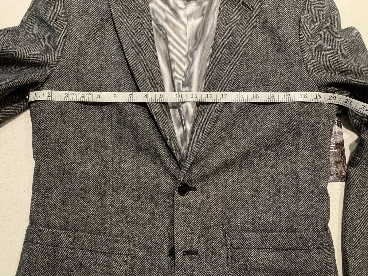 Brooklyn Tailors × Gap Herringbone Tweed Blazer Size 34S - 6 Thumbnail