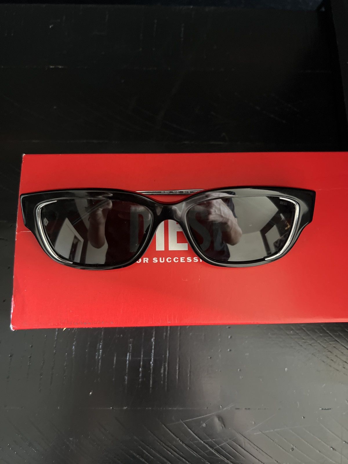 Diesel Diesel black sun glasses Size ONE SIZE - 1 Thumbnail