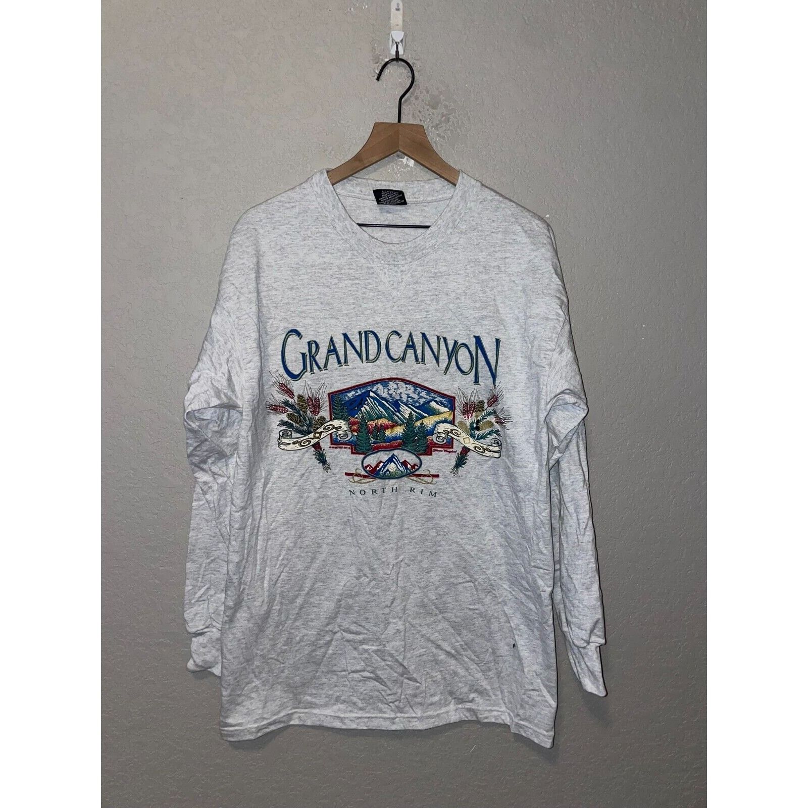 Signal Sport Vintage Test Print Long Sleeve Shirt Nature Tee Grand Canyon Size US L / EU 52-54 / 3 - 1 Thumbnail