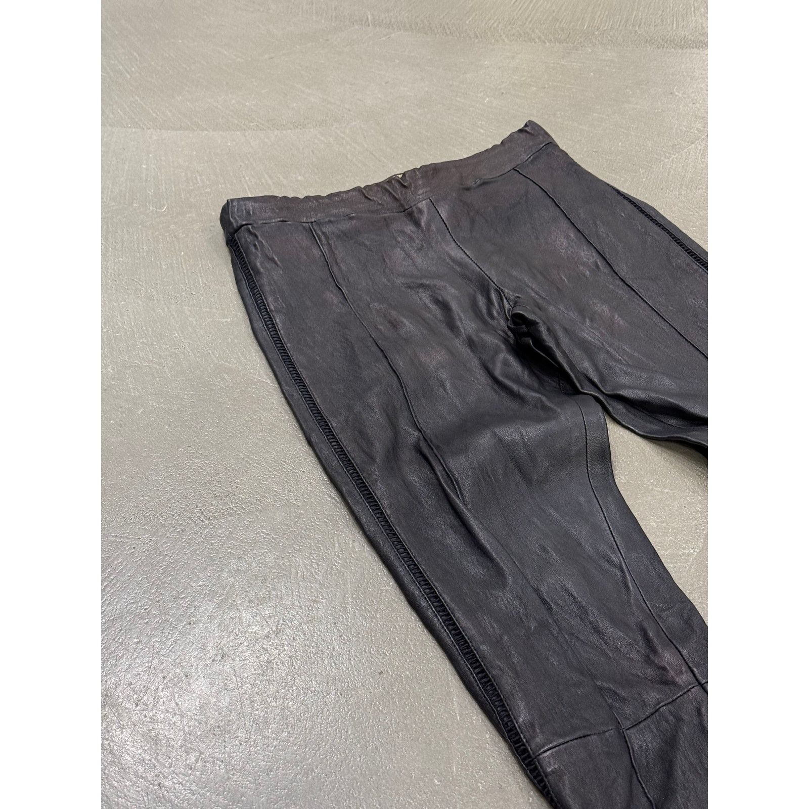 Roberto Cavalli 2010s Roberto Cavalli leather skinny pants Size 26" / US 2 / IT 38 - 3 Thumbnail