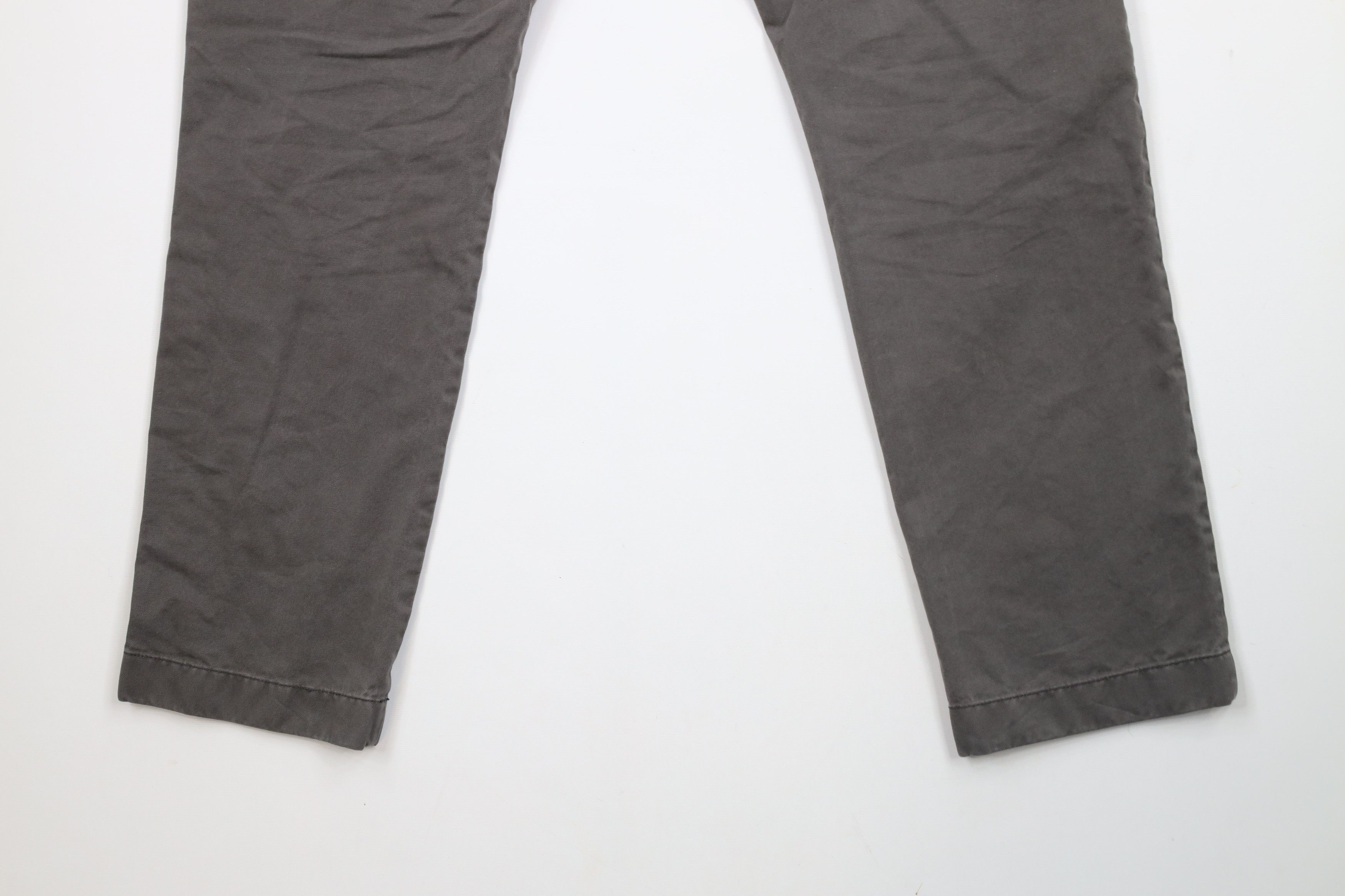 J.Crew × Vintage Vintage J Crew Straight Leg Cotton Chinos Chino Pants Gray Size US 35 - 14 Thumbnail