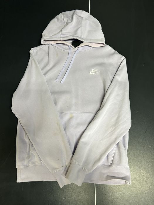 Nike Lavender Nike fleece hoodie size medium Grailed