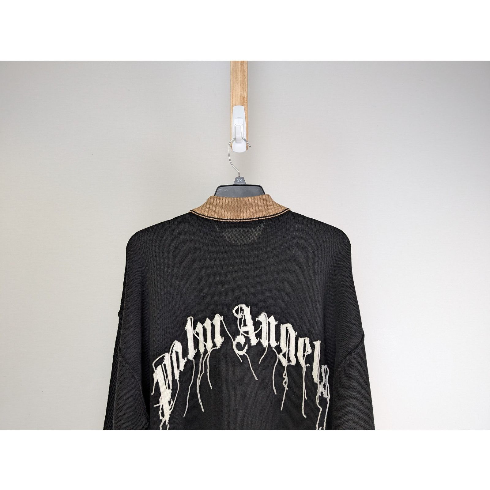 Palm Angels o1rshd1 PA Bear Sweater in Black/Brown Size US M / EU 48-50 / 2 - 12 Thumbnail