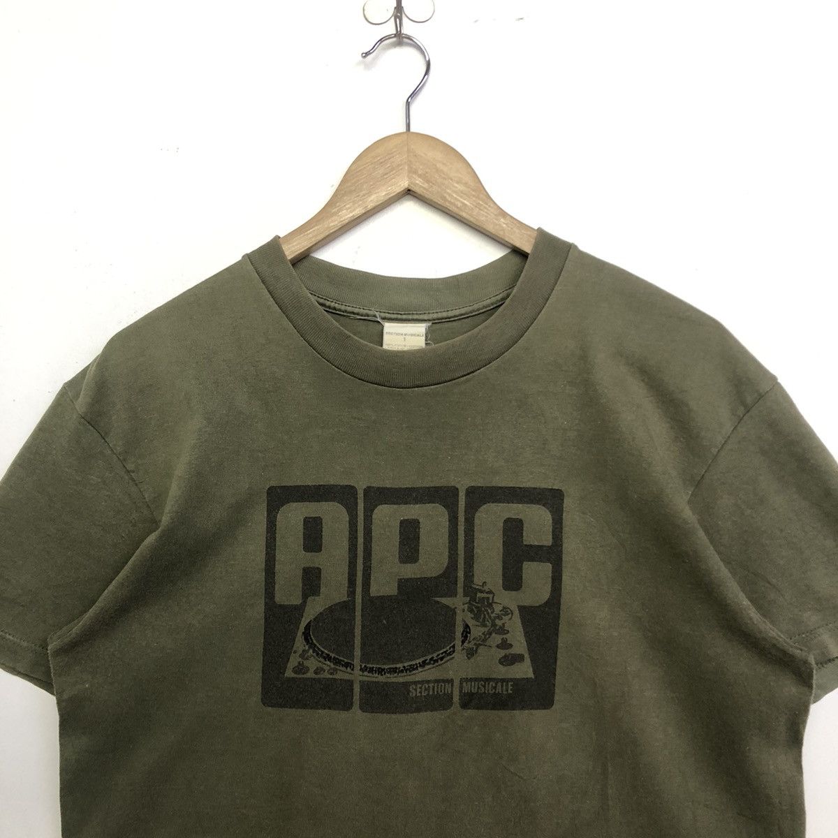 A.P.C. Vintage A.P.C SECTION MUSICALE Tshirt Size US S / EU 44-46 / 1 - 2 Thumbnail