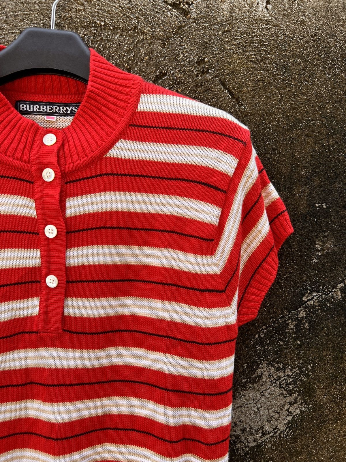 Burberry Vintage Burberry Polo Knitted Size L / US 10 / IT 46 - 4 Thumbnail