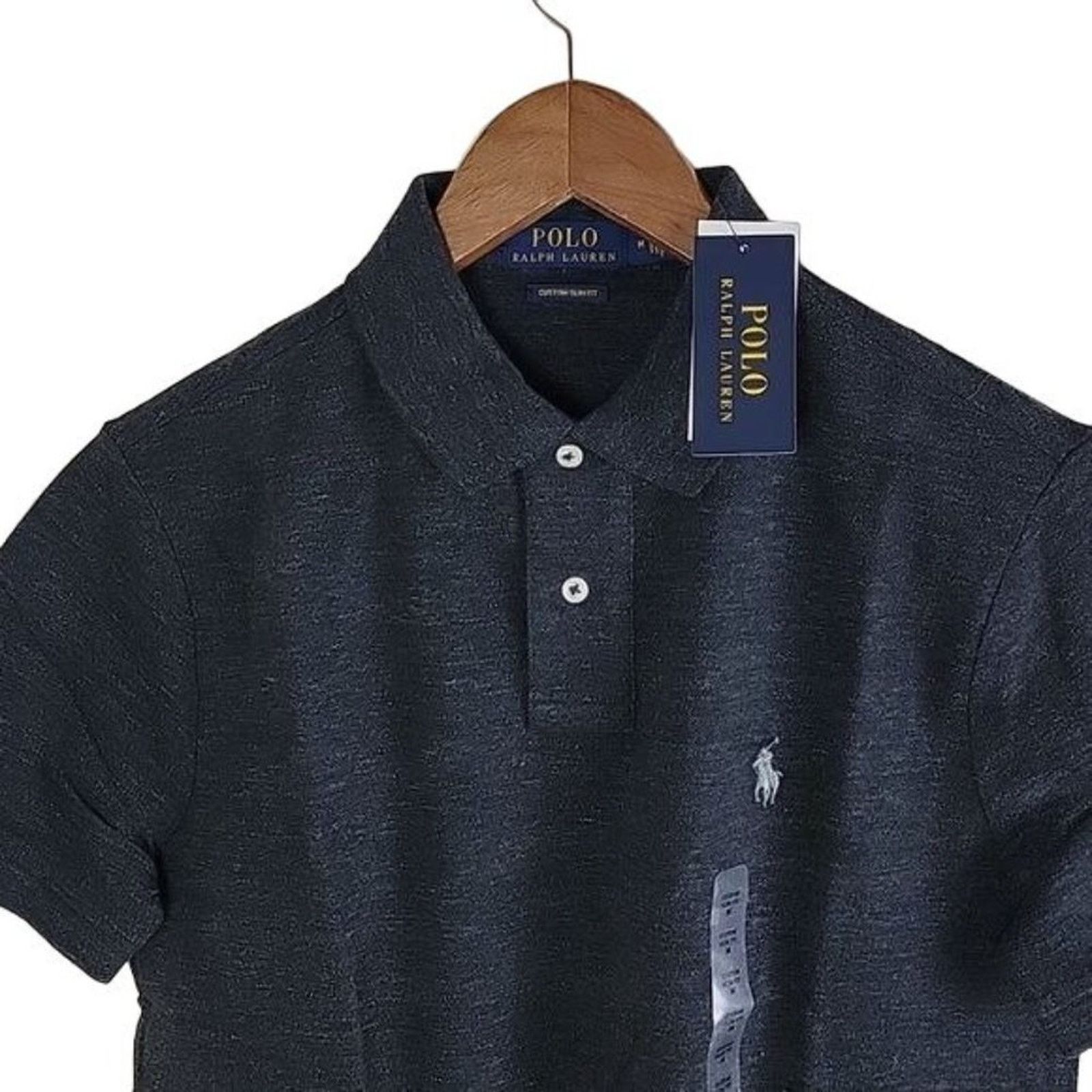 Polo Ralph Lauren Polo Ralph Lauren Mens Custom Slim Fit Interlock Polo Shirt Size US S / EU 44-46 / 1 - 3 Thumbnail
