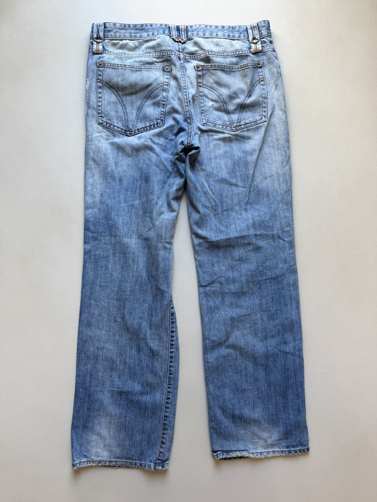 Y2K Dolce&Gabbana Distressed Denim Pants