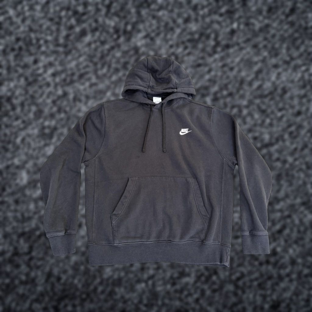 Nike Nike Sportswear Club Fleece Hoodie Mens M Black Pullover Sweatshirt Swoosh BV2654-010 Size US M / EU 48-50 / 2 - 1 Thumbnail