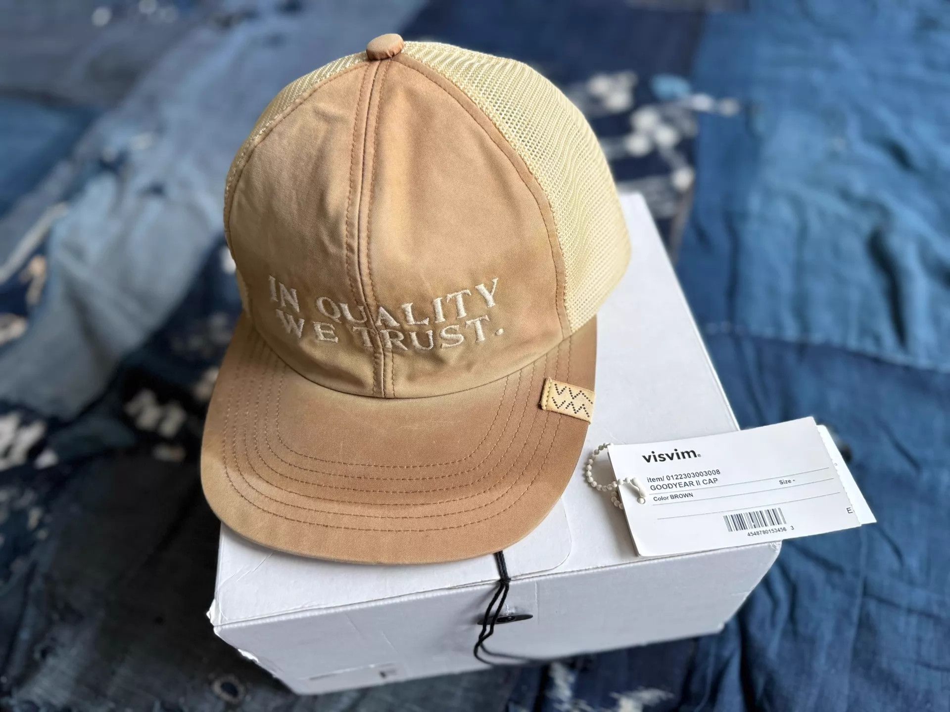 Visvim visvim 22aw goodyear II trucker cap brown limited Size ONE SIZE - 1 Thumbnail