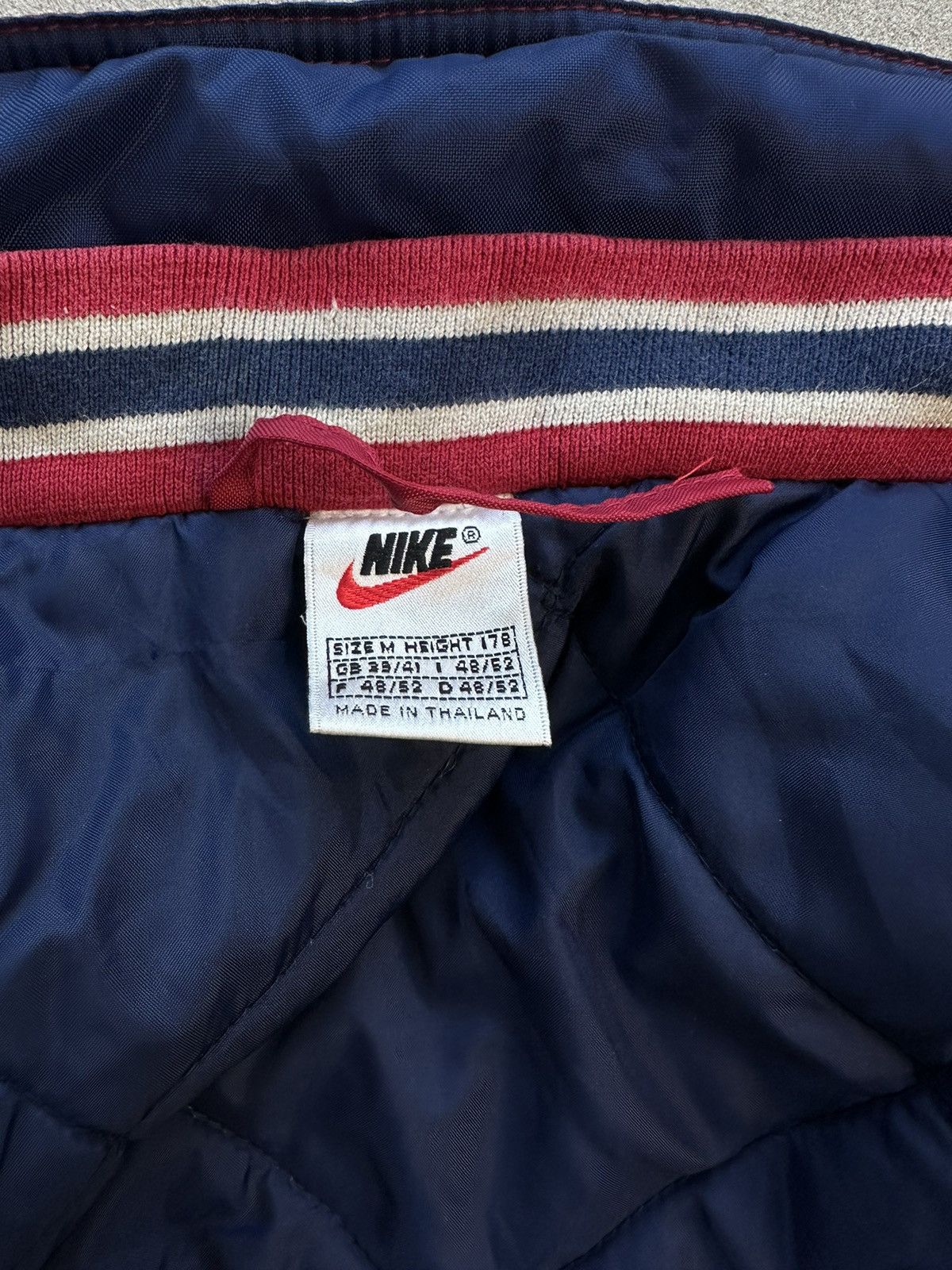 Nike Nike Vintage Down Puffer Jacket Big Swoosh Double Logo Size US M / EU 48-50 / 2 - 14 Thumbnail