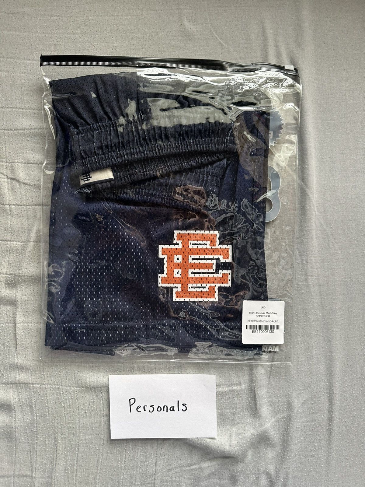 Eric Emanuel × NCAA Eric Emanuel Syracuse University Basic Shorts Large Size US 34 / EU 50 - 5 Thumbnail