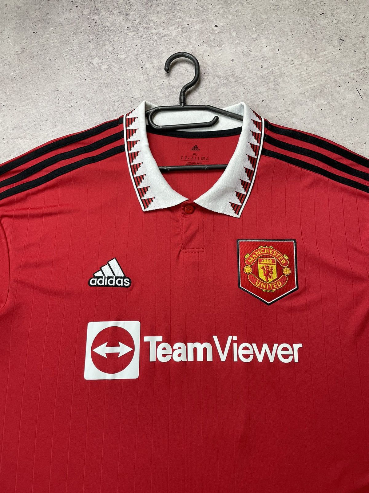 Adidas Adidas Manchester United Soccer Jersey 2022 Team Viewer Size US XL / EU 56 / 4 - 3 Thumbnail
