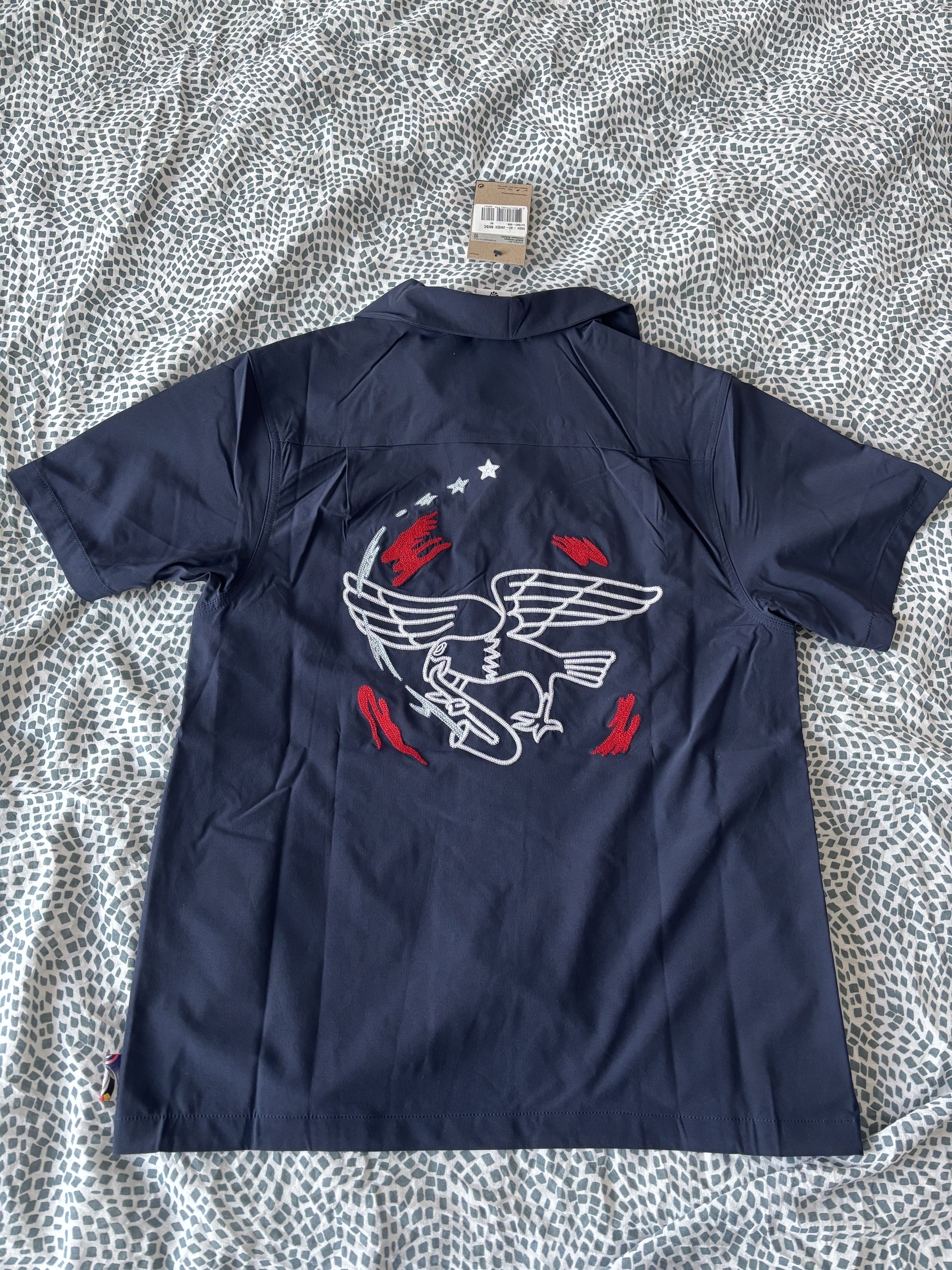 Nike SB Nike SB Team USA Olympics S/S Bowler Shirt Size US XS / EU 42 / 0 - 9 Thumbnail