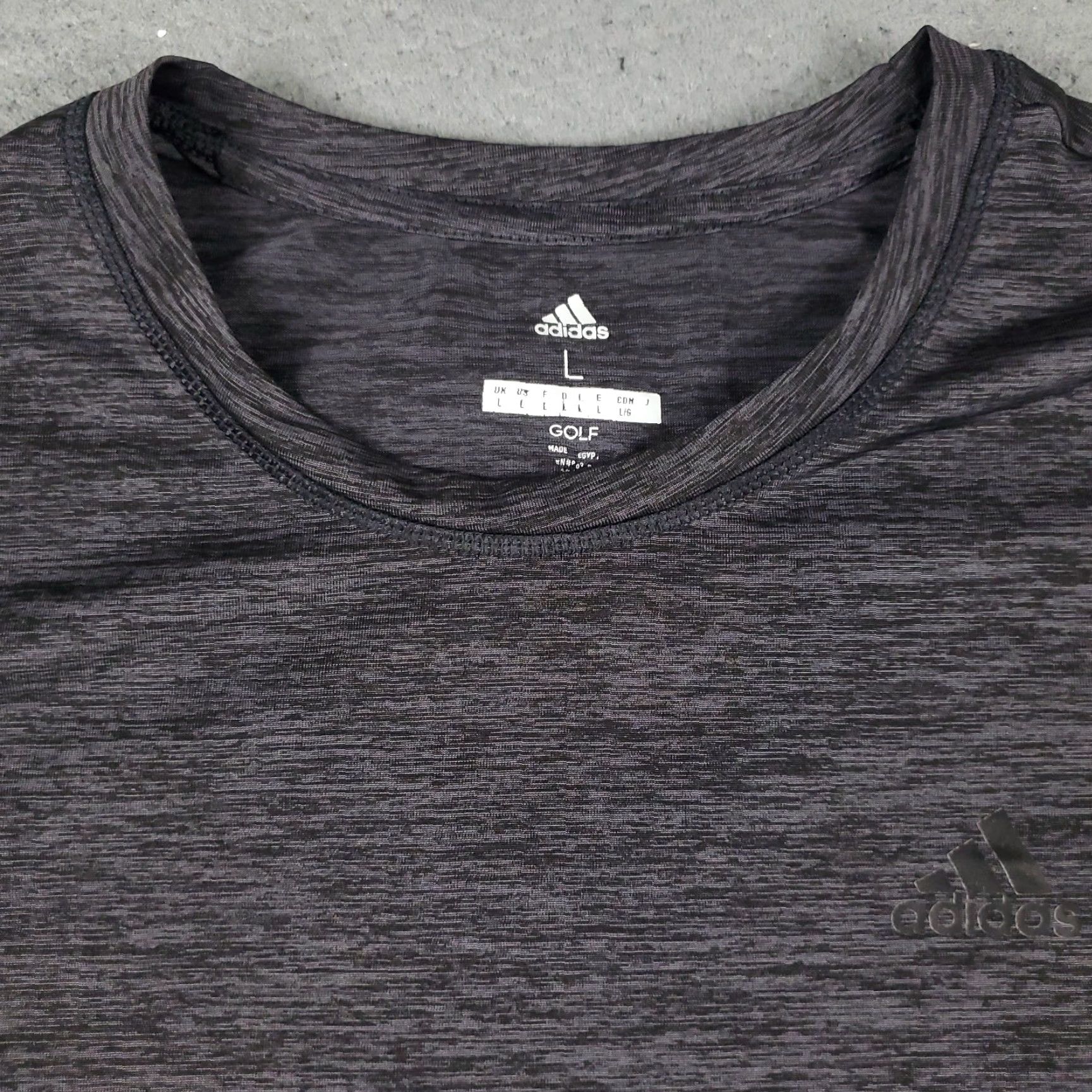 Adidas Adidas T Shirt Mens Size Large Gray Active Gym Work Out Short Sleeve Size US L / EU 52-54 / 3 - 3 Thumbnail