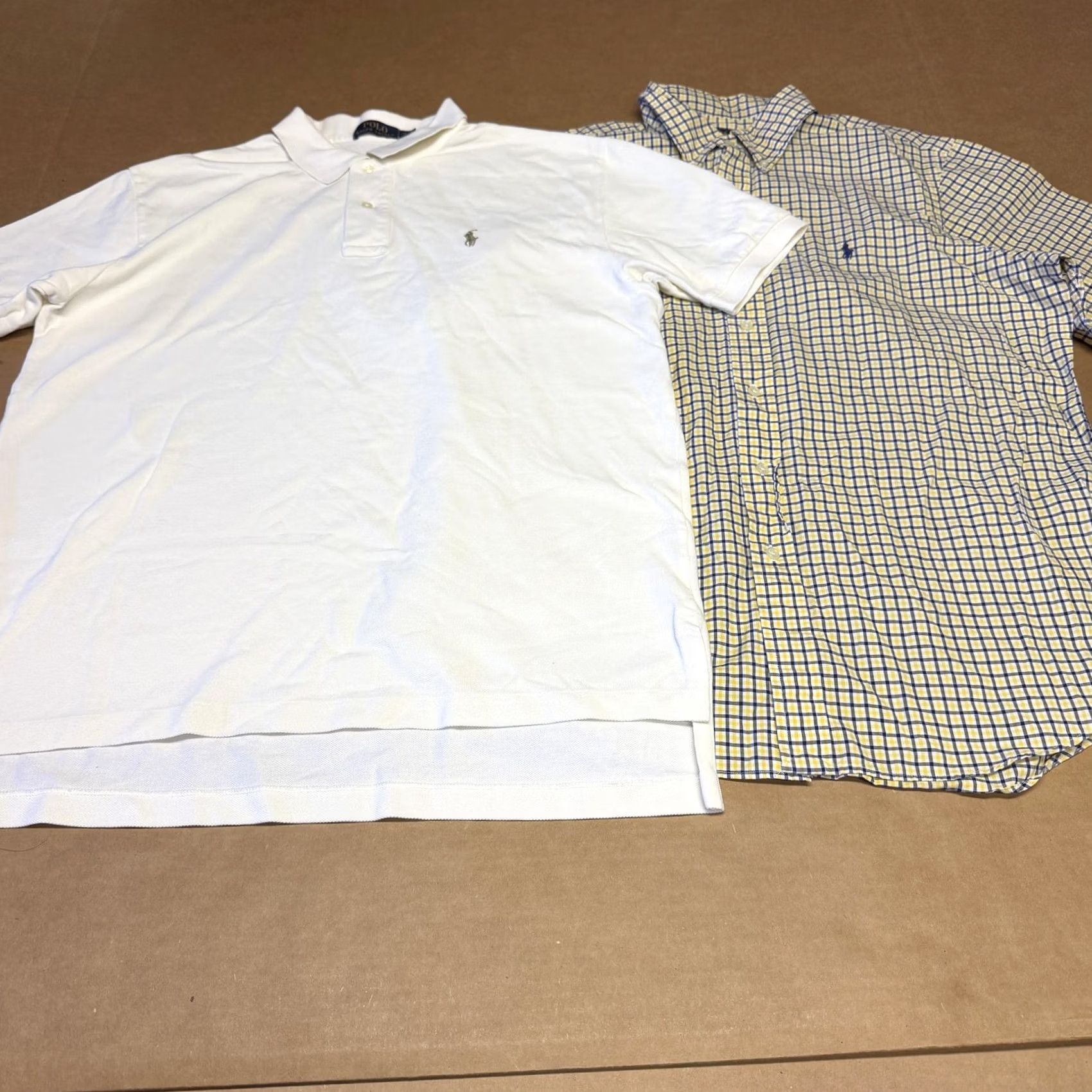 Ralph Lauren Ralph Lauren Shirt Lot Mens Large Short Sleeve Polo Button Down Check Multicolor Size US L / EU 52-54 / 3 - 2 Thumbnail