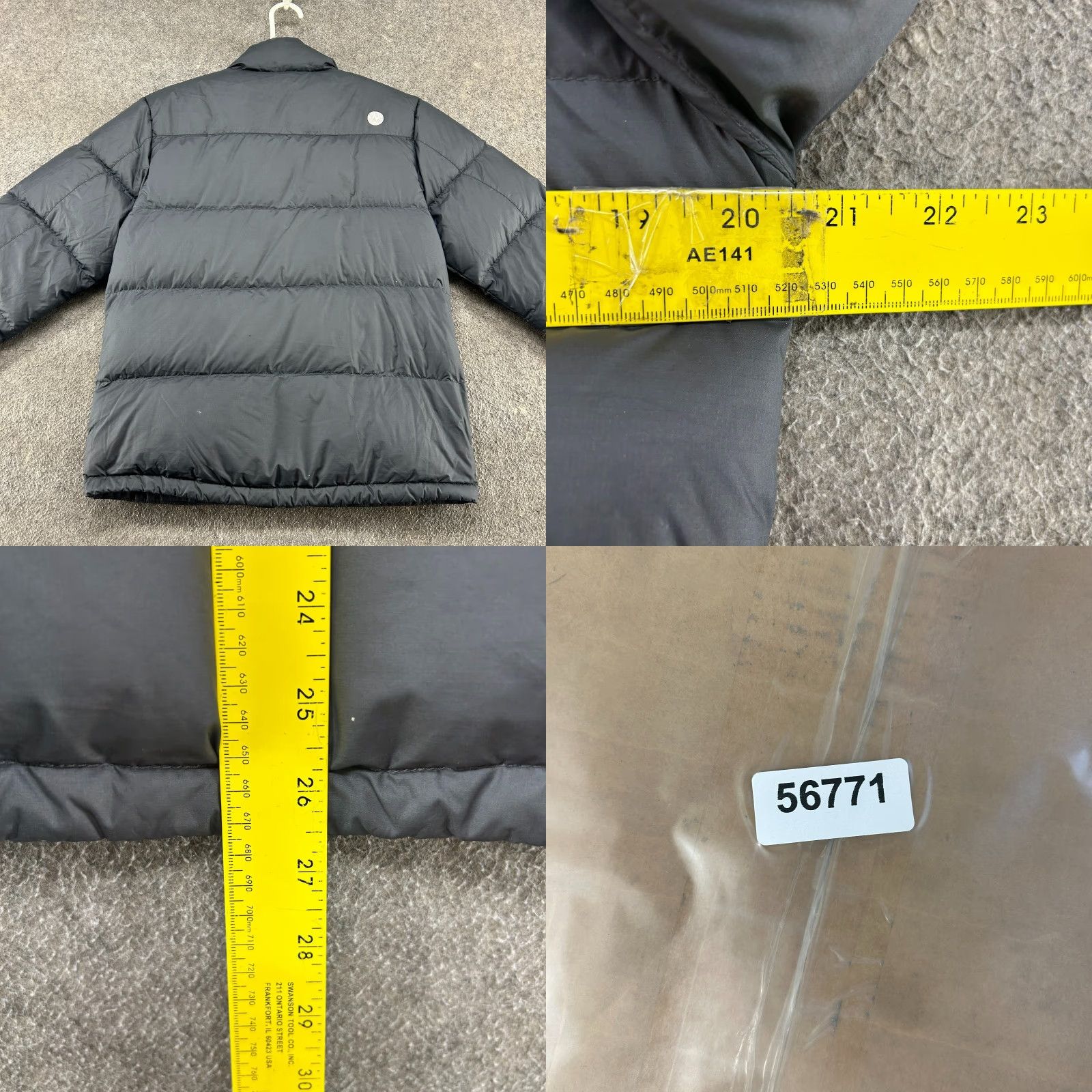Marmot Marmot Mens Jacket Jacket Puffer Gray 90s Down Full Zip Marmot Logo Quilted Stand-Up Collar Regular Size S Chest 40 Vintage No Size US S / EU 44-46 / 1 - 9 Thumbnail
