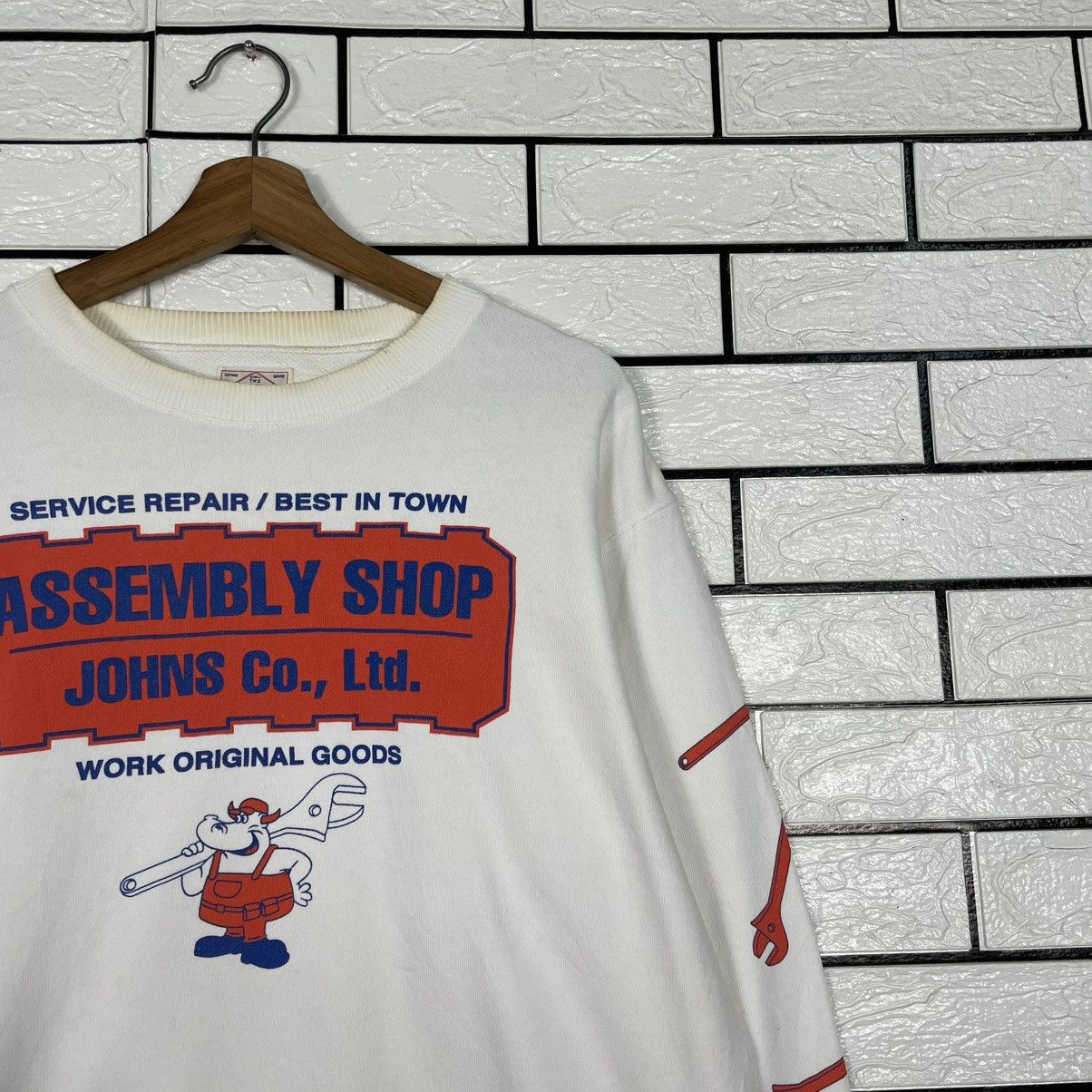 Japanese Brand Assembly Shop Johns Co Crewneck Sweatshirt Size US M / EU 48-50 / 2 - 5 Thumbnail