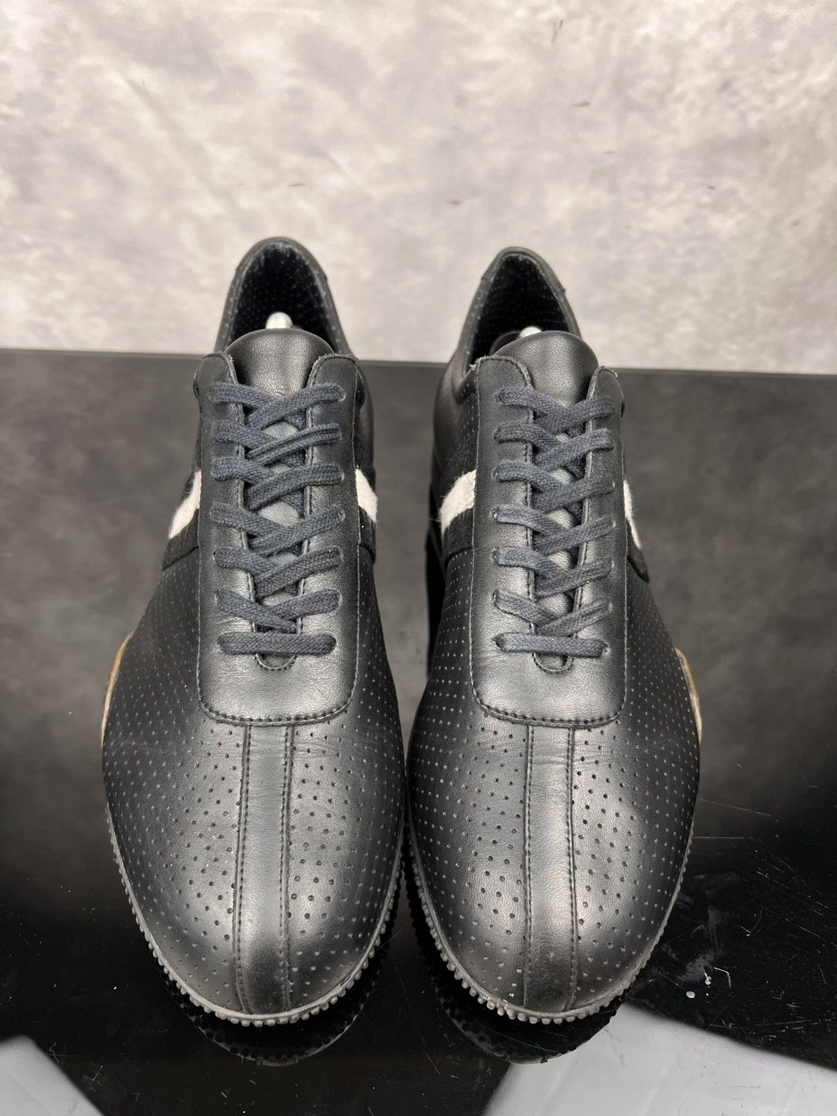 Bally Bally Free-M Black Leather Sneakers Men’s Size US 9.5 | 42.5 Size US 9.5 / EU 42-43 - 5 Thumbnail