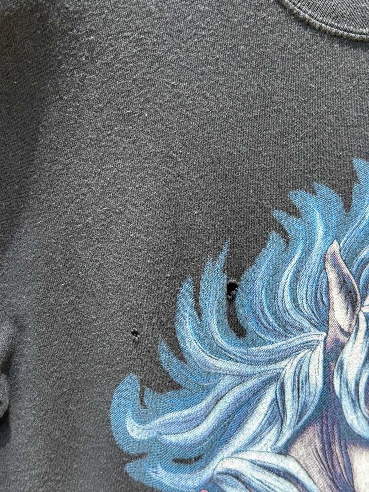 Vintage 💥Vintage American Thunder Elisa unicorn 90s T-shirt Size US L / EU 52-54 / 3 - 4 Thumbnail