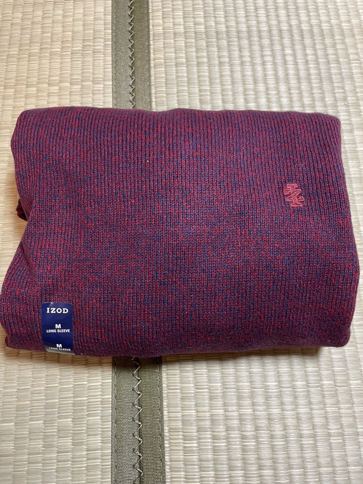 Izod Izod Men's Long Sleeve Crew Neck Solid Sweater, Red, Medium Size US M / EU 48-50 / 2 - 9 Thumbnail