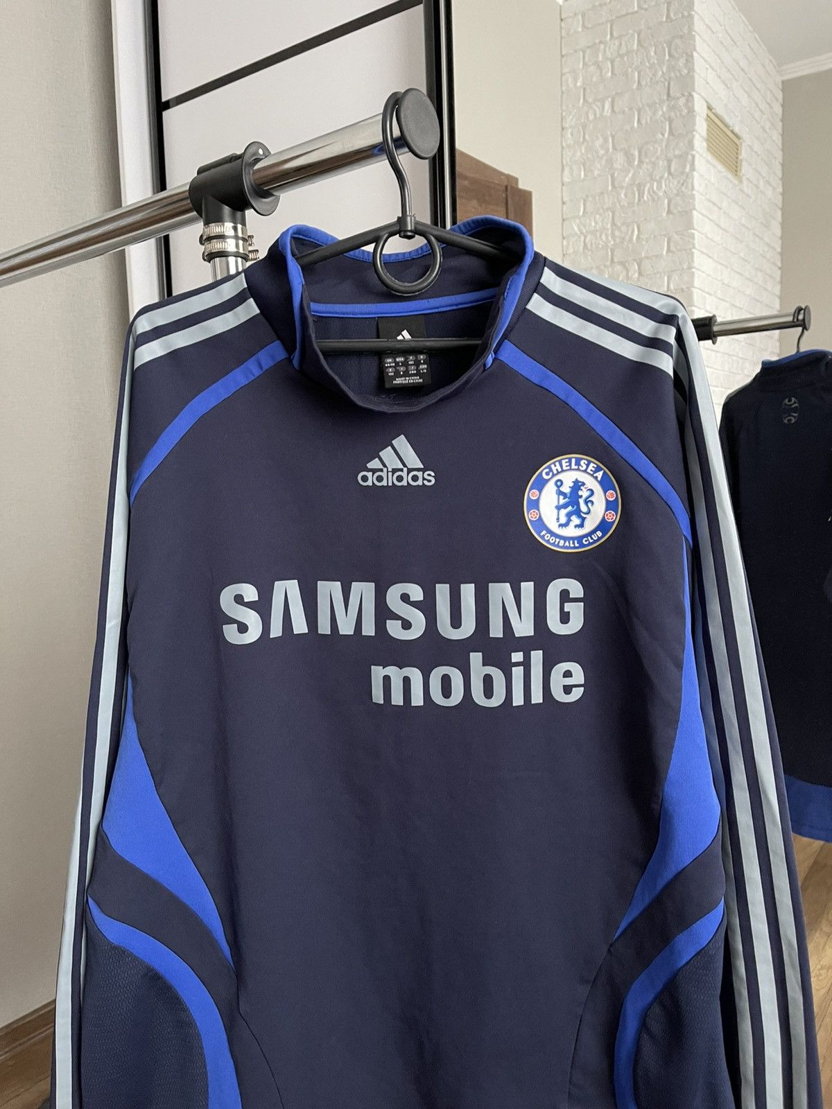 Adidas Adidas Chelsea Vintage Soccer Training Top Sweatshirt 2000s Size US L / EU 52-54 / 3 - 5 Thumbnail