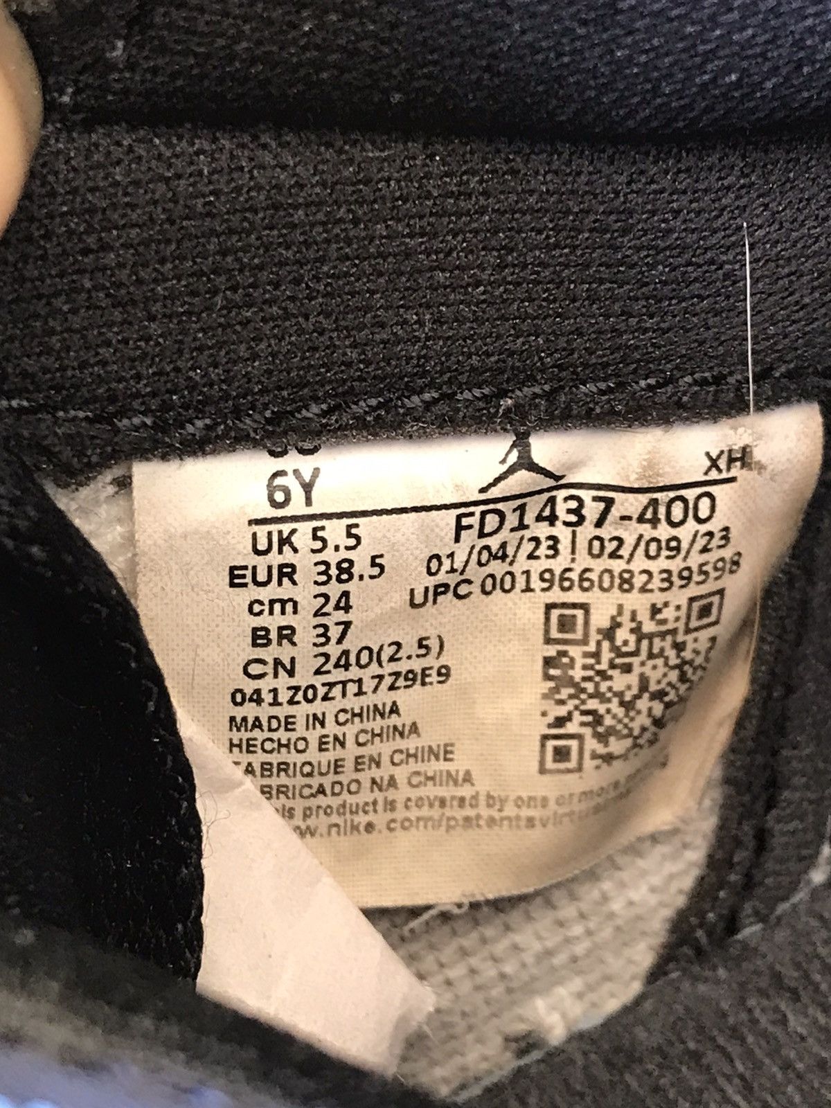 Jordan Brand Air Jordan Retro 1 High OG ‘UNC Toe’ Size 6Y / 7.5 Wmns Size US 7.5 / IT 37.5 - 6 Thumbnail