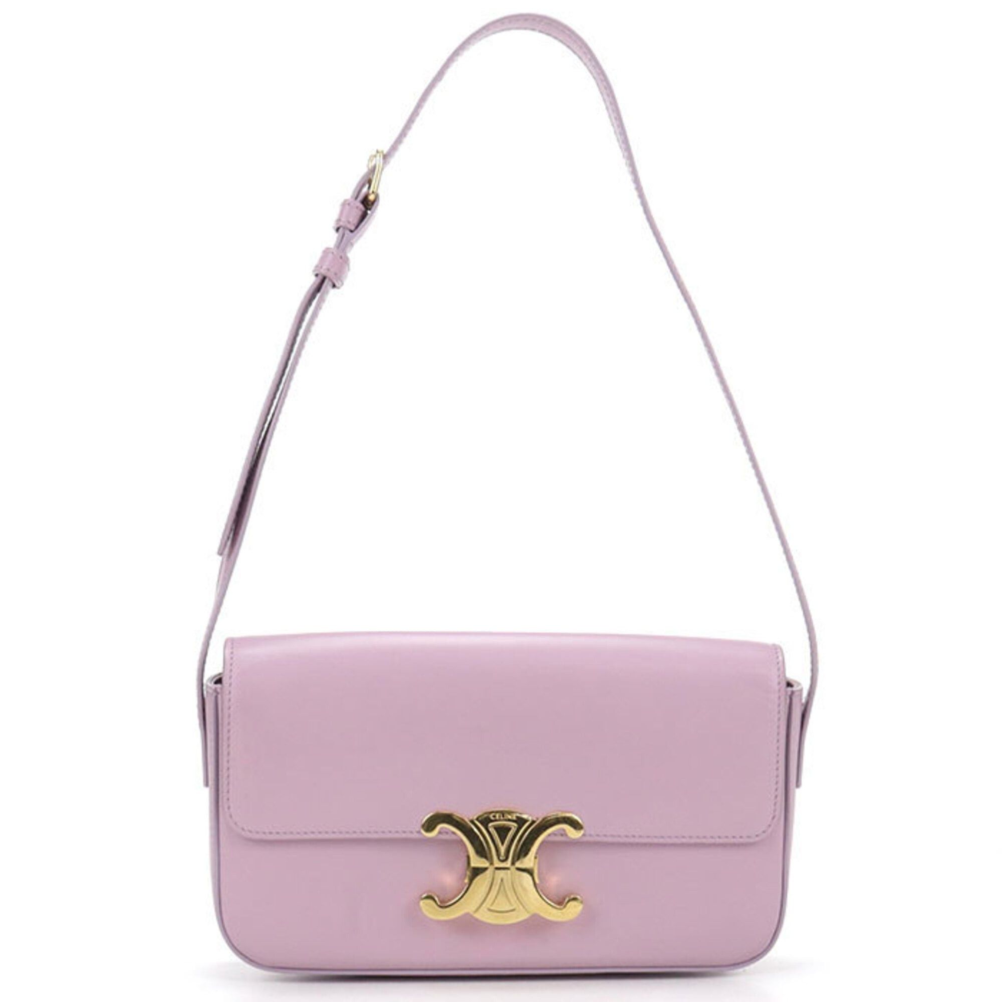 Celine CELINE Triomphe Shoulder Bag for Women, Pink Size ONE SIZE - 1 Thumbnail