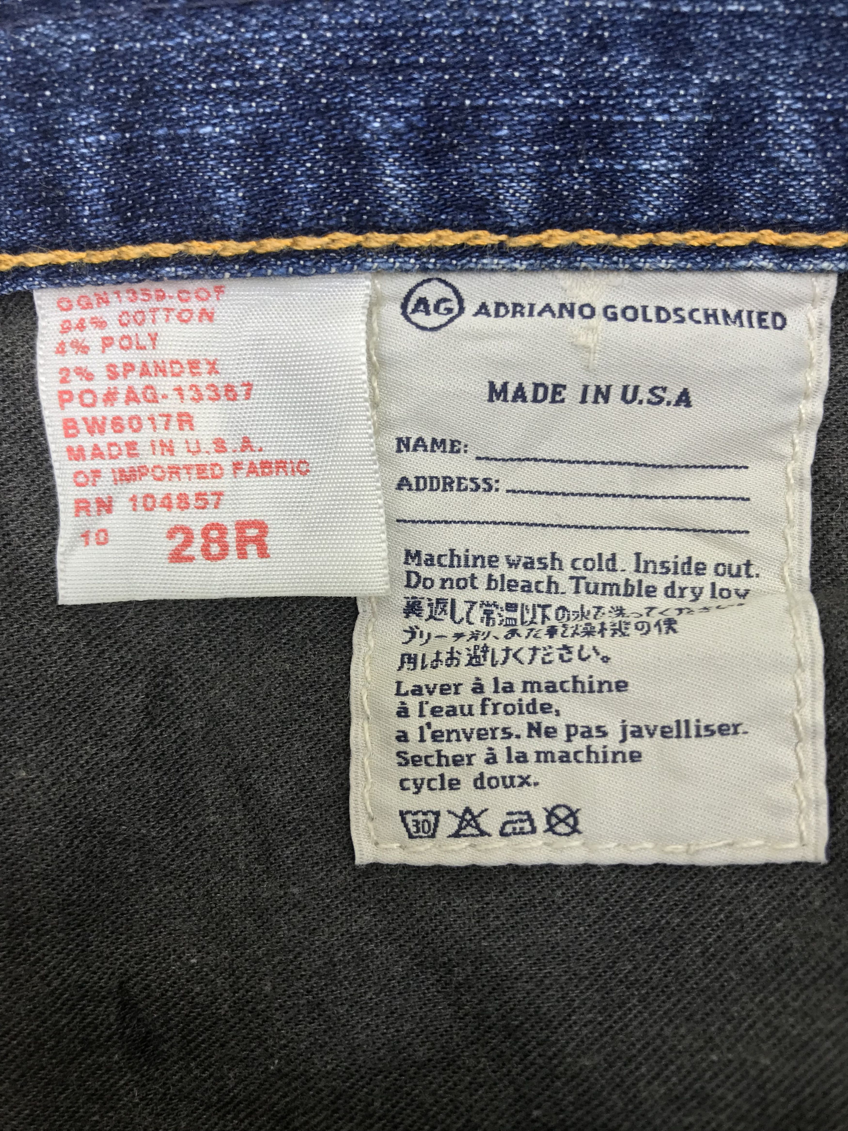 AG Adriano Goldschmied Vintage AG Adriano Goldschmied Bell Bottom Flare Jeans Size 29" - 11 Thumbnail