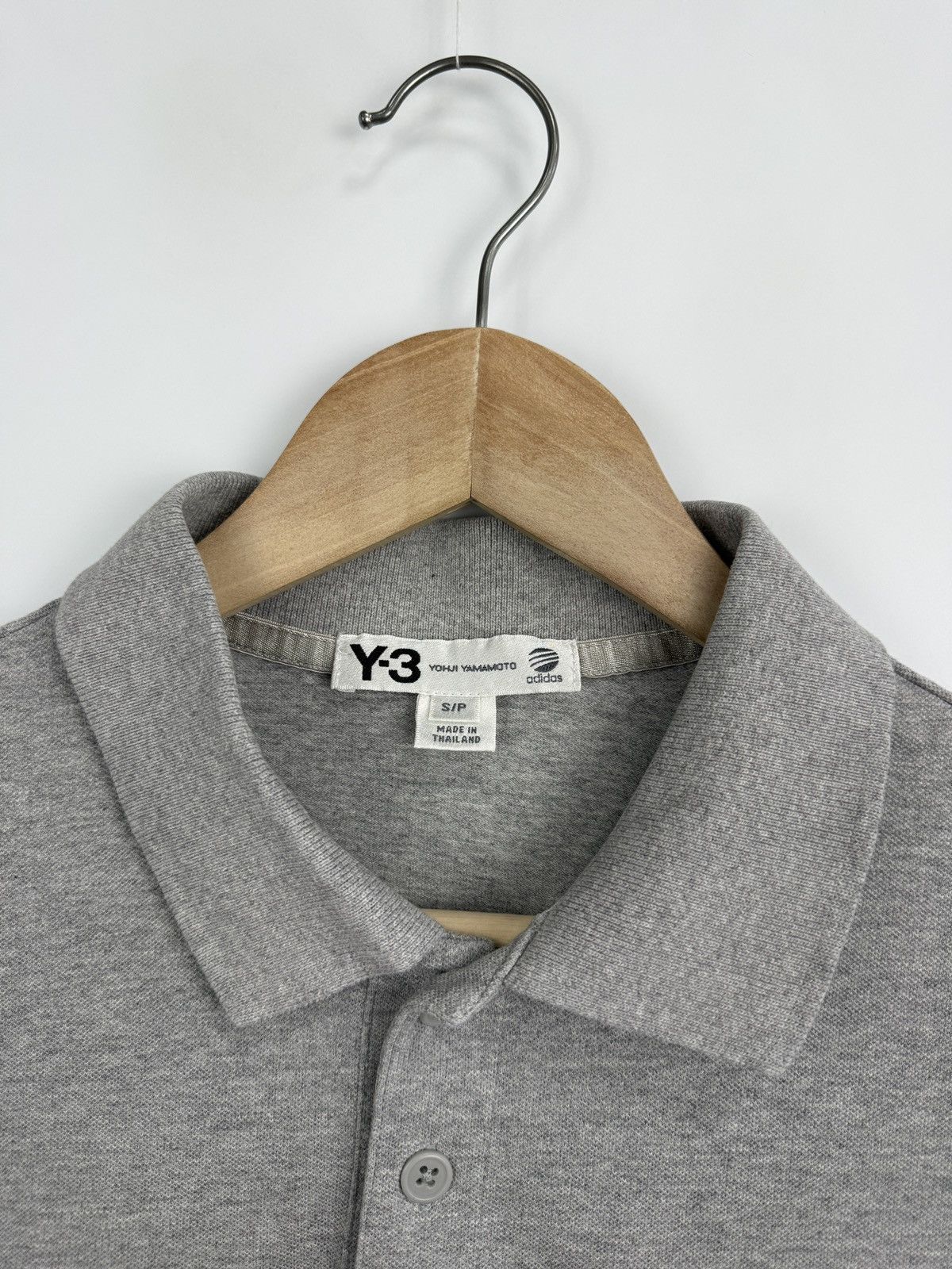 Y-3 🇯🇵 Vintage 2008 Y-3 Adidas Yohij Yamamoto Polo T-Shirt Rare Size US S / EU 44-46 / 1 - 6 Thumbnail