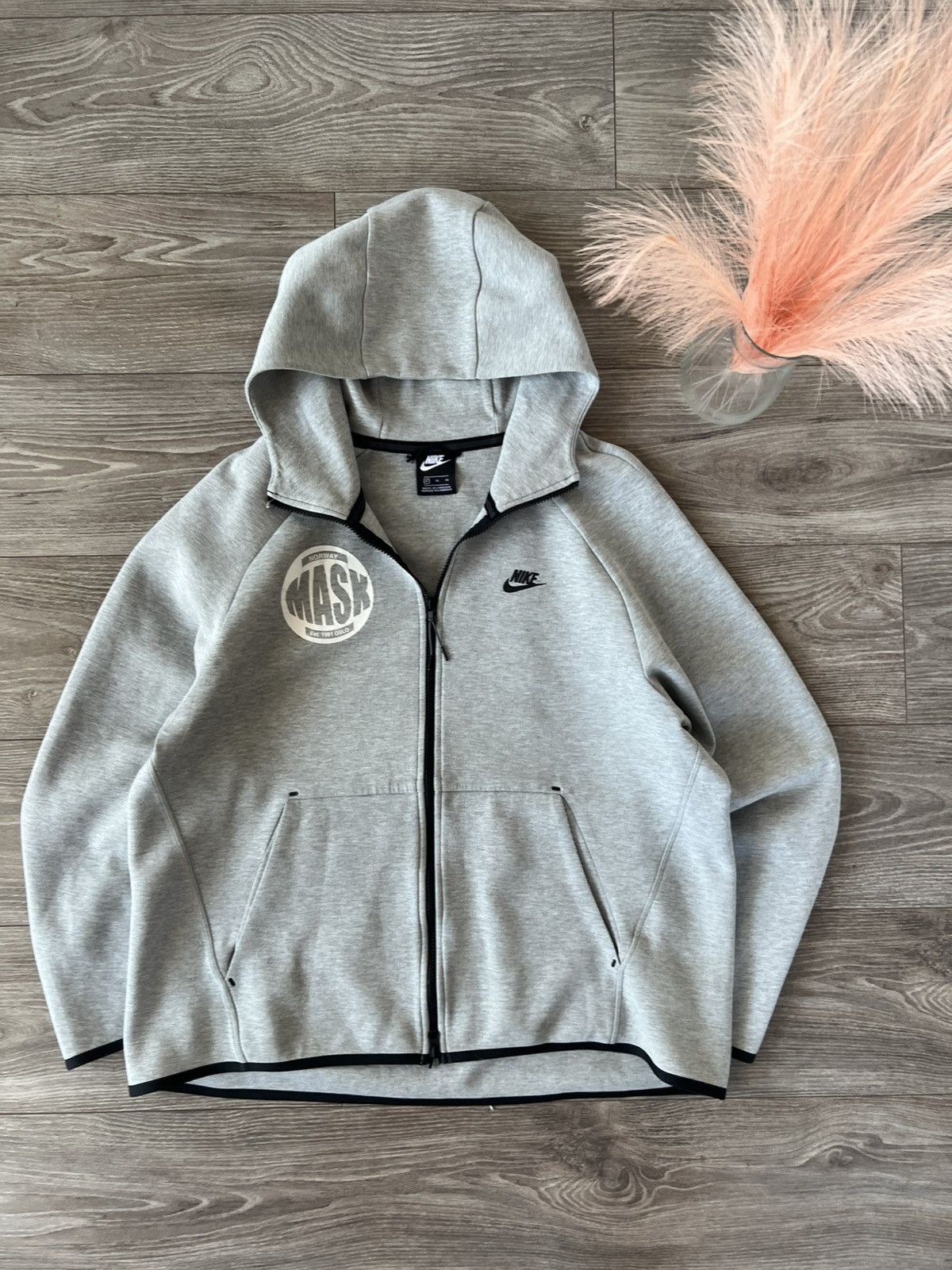 Designer × Nike ‼️Nike Tech Fleece Norway Windrunner Zip Hoodie‼️ Size US XL / EU 56 / 4 - 2 Thumbnail